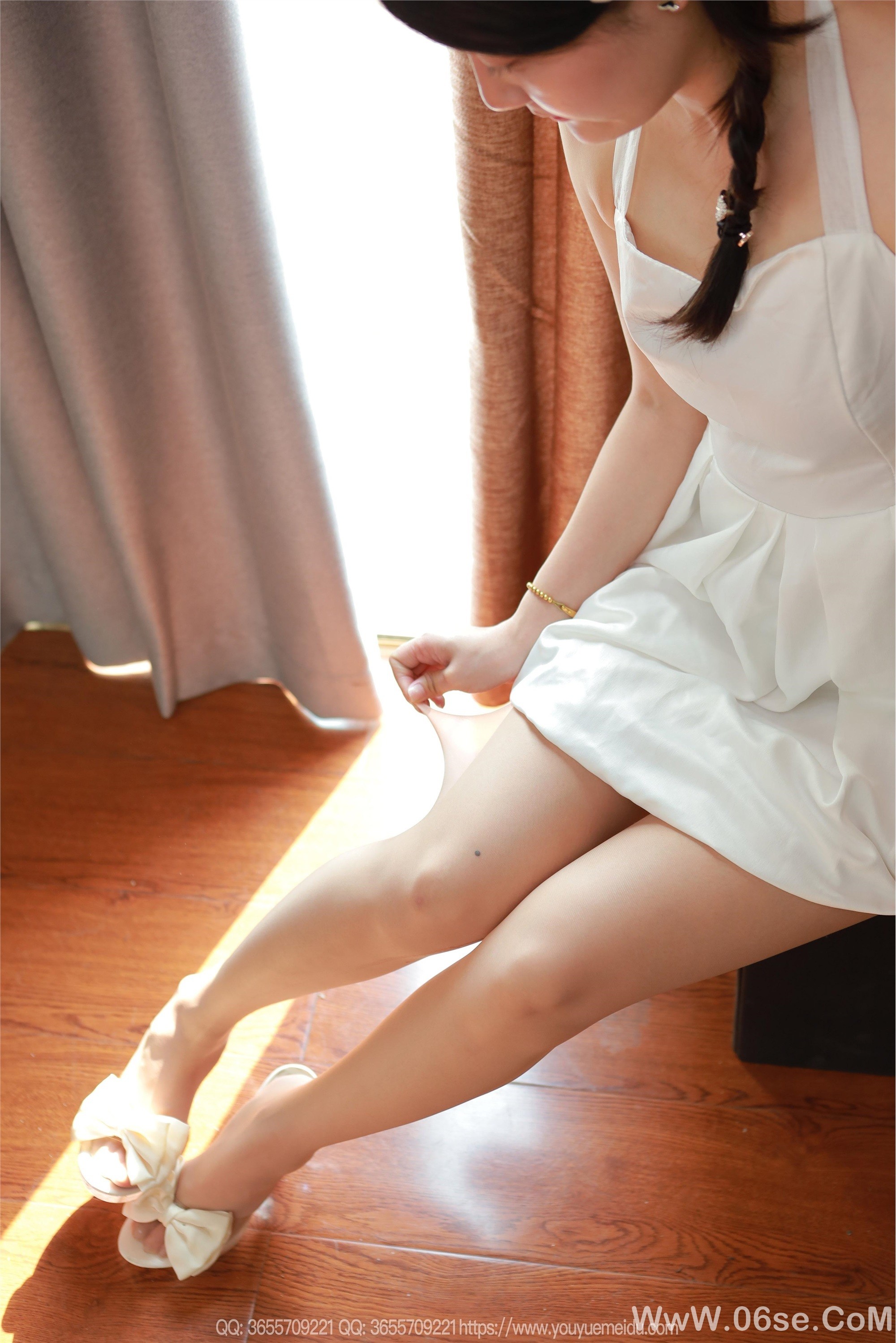 图片[5]-IESS异思趣向 2025.05.28 丝享家 2065 婉萍白色梦露[90P]-六色网