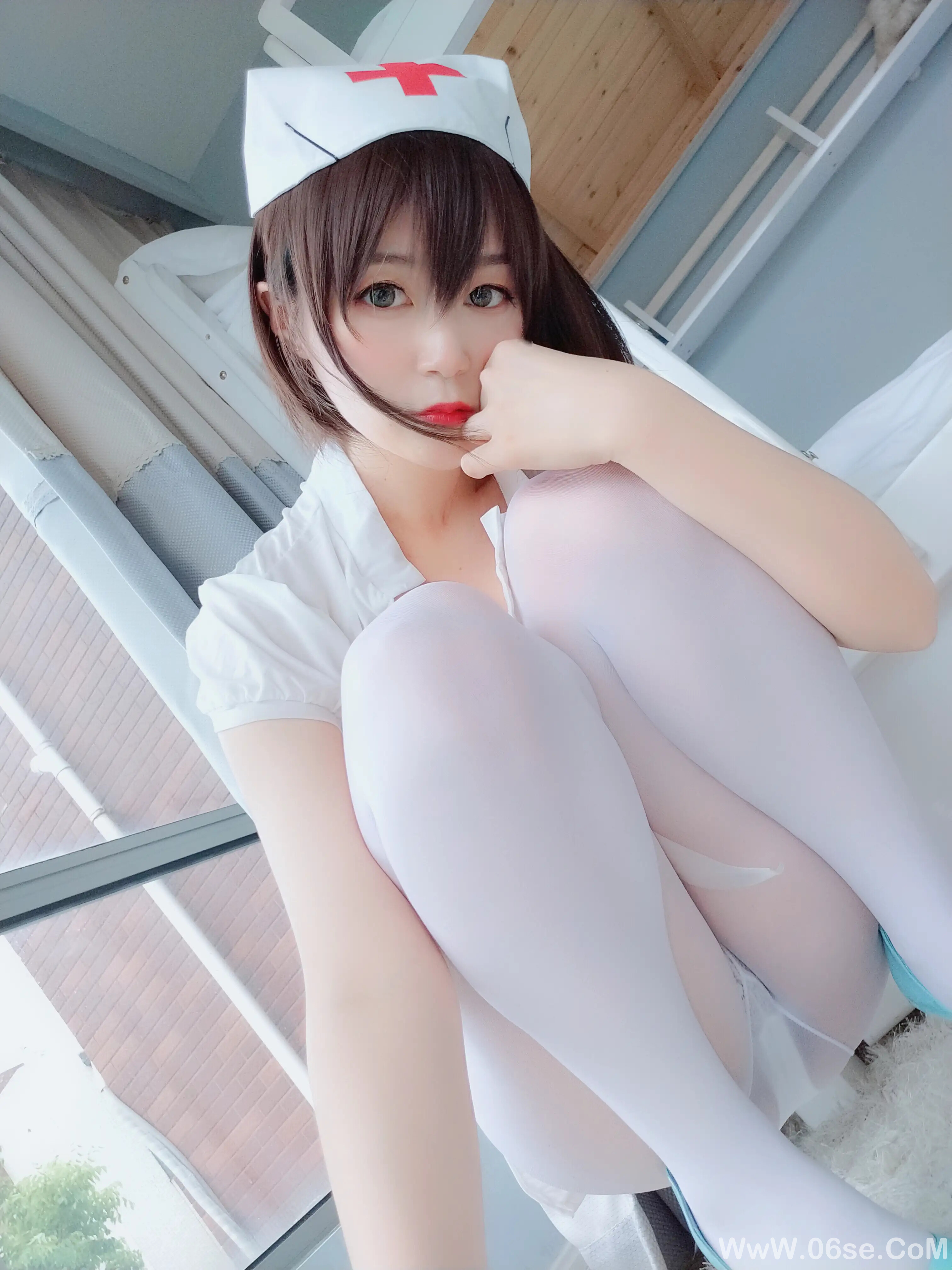 图片[22]-白银81 – 白丝小护士-六色网