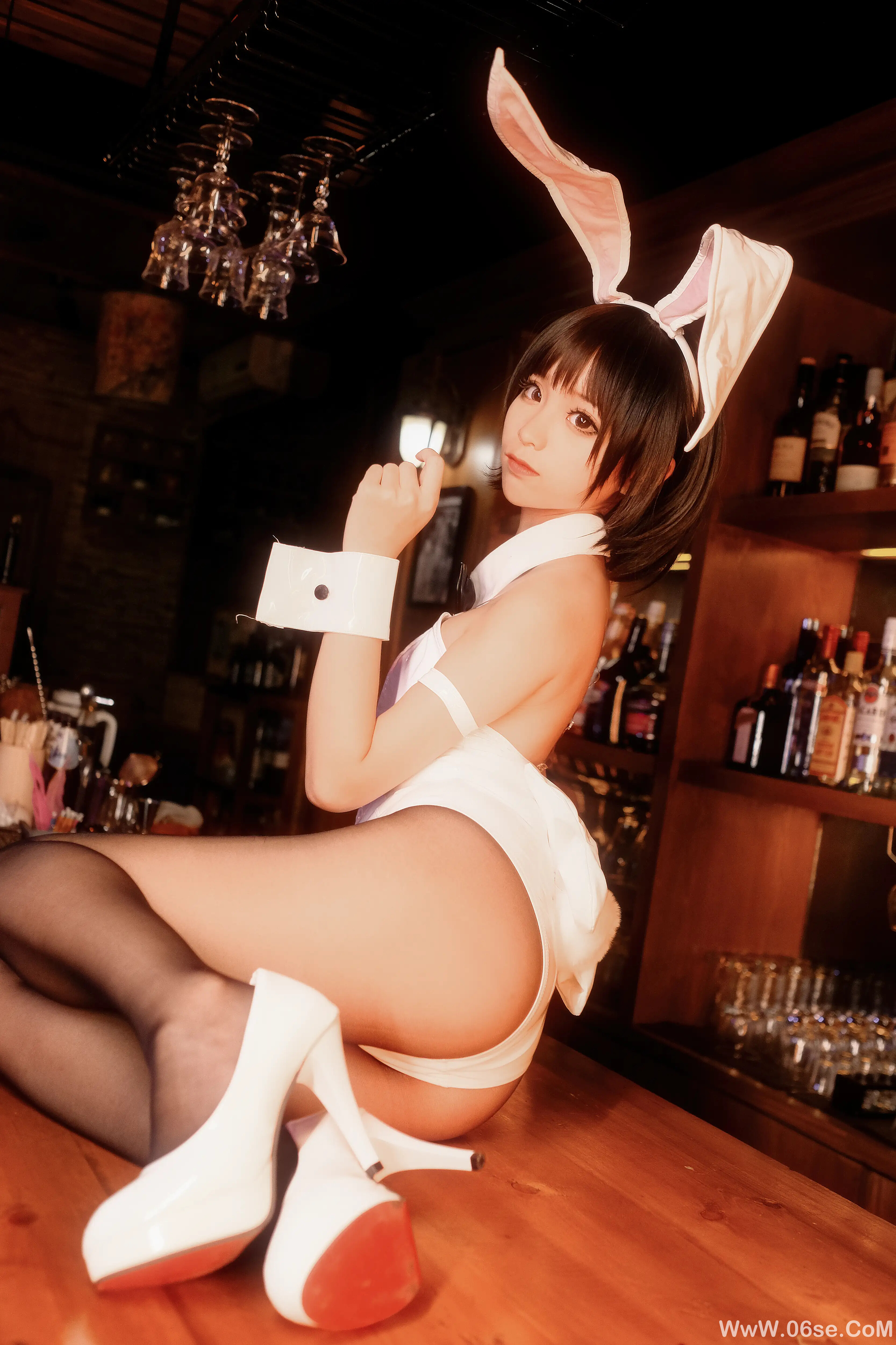 图片[21]-蠢沫沫 – 加藤惠兔女郎-六色网