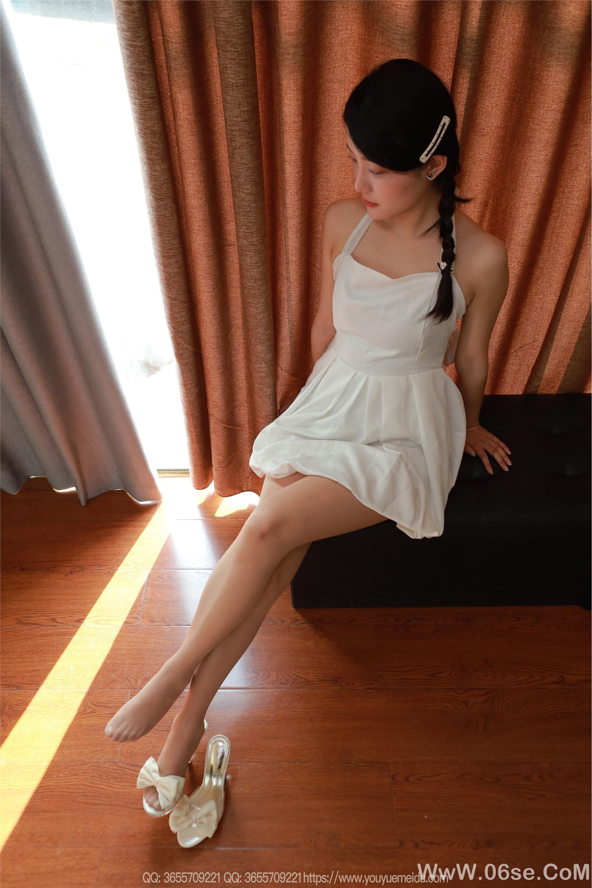 图片[15]-IESS异思趣向 2025.05.28 丝享家 2065 婉萍白色梦露[90P]-六色网