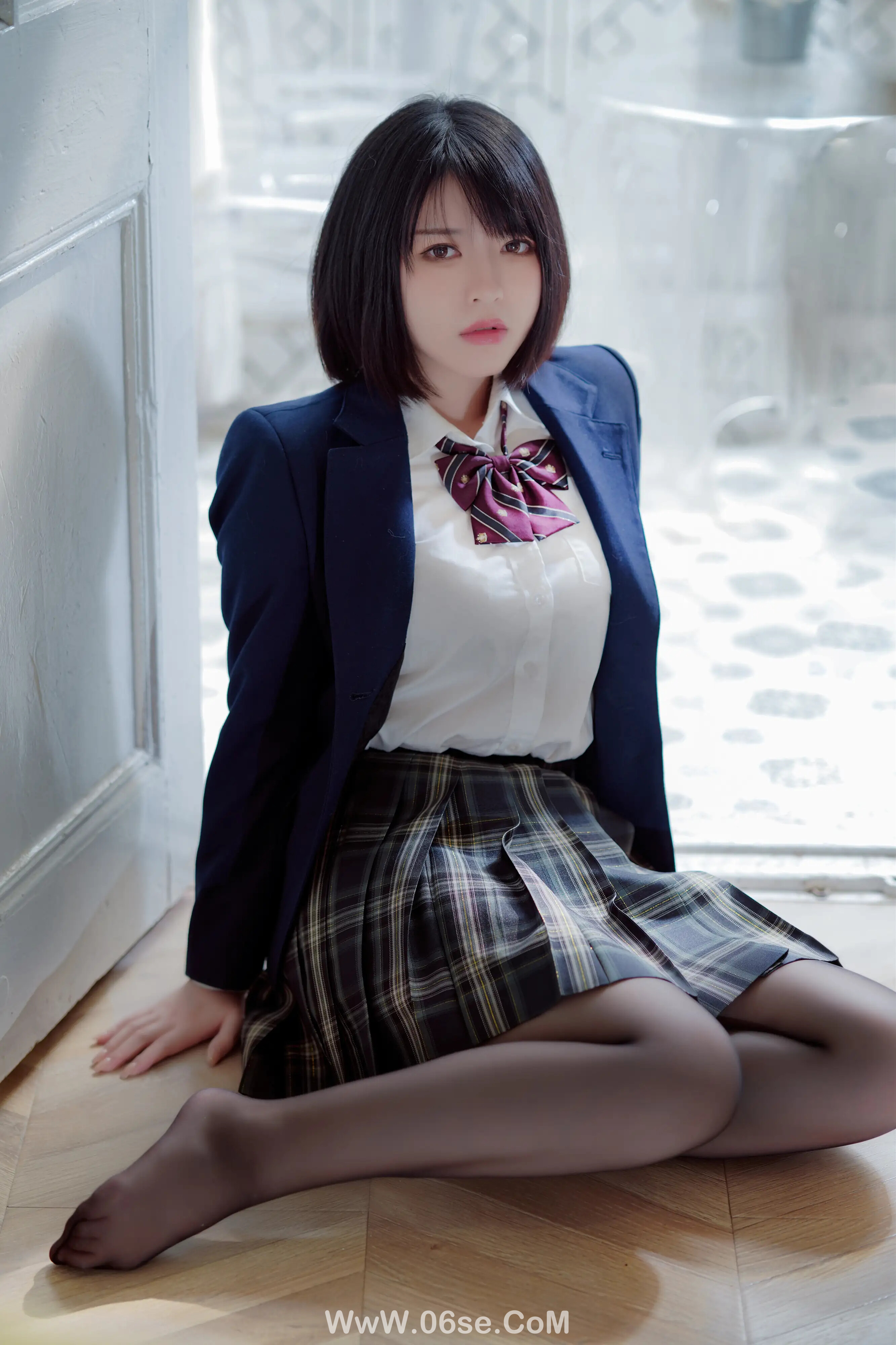 图片[23]-半半子 – 彼女の制服姿が好き-六色网