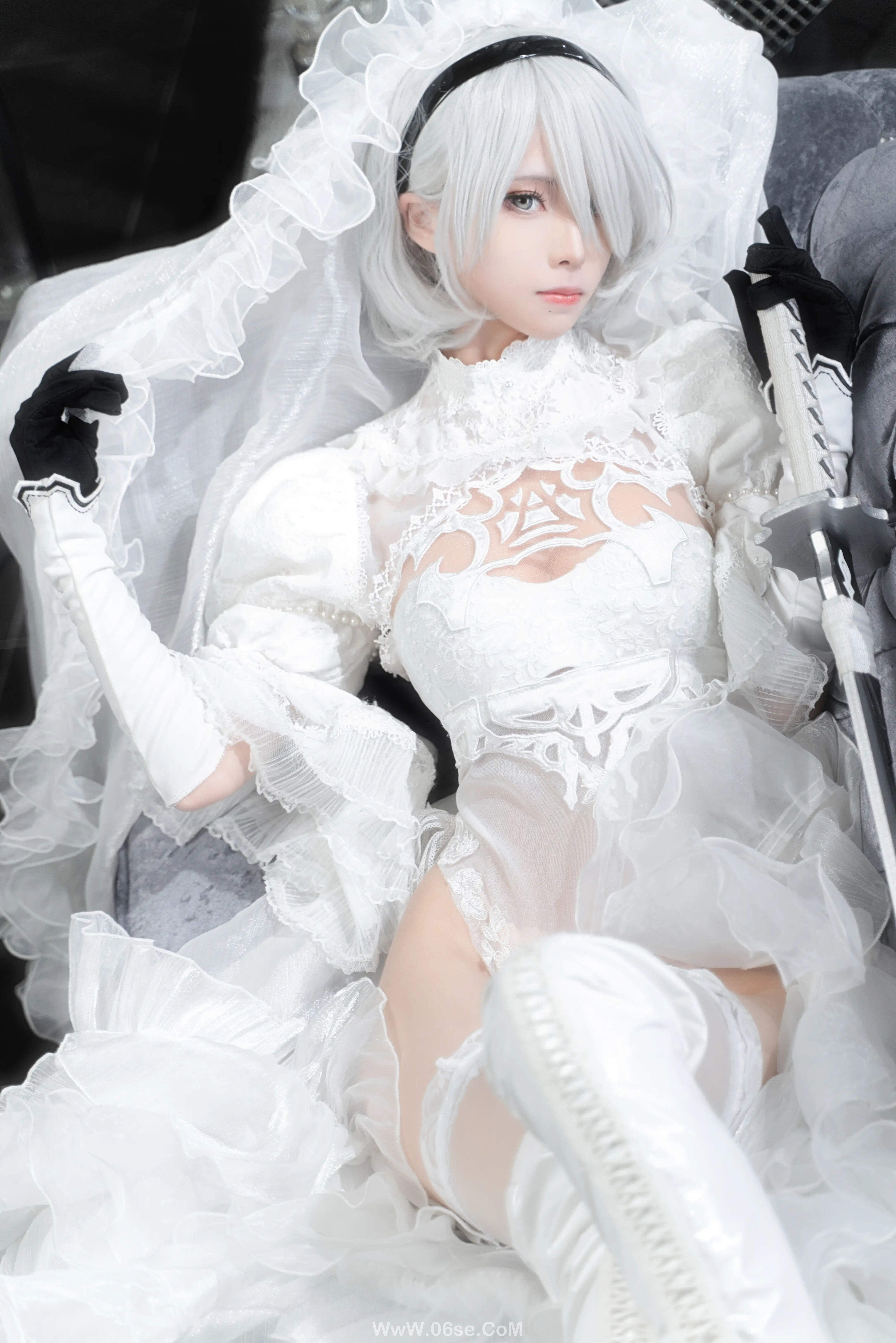图片[19]-坂坂白 – 2B 花嫁-六色网