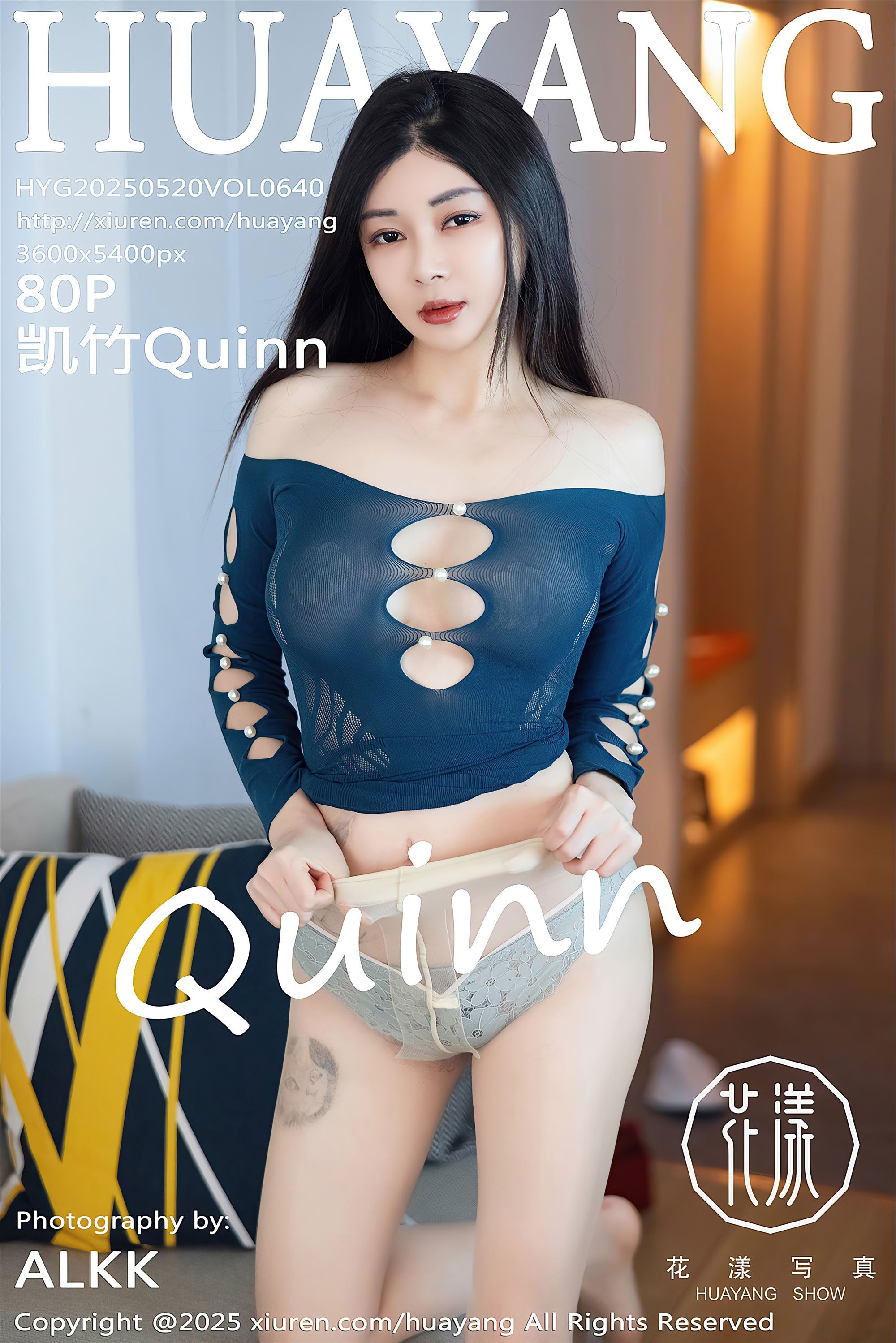 HuaYang花漾show 2025.05.20 VOL.640 凯竹Quinn[81P]-六色网