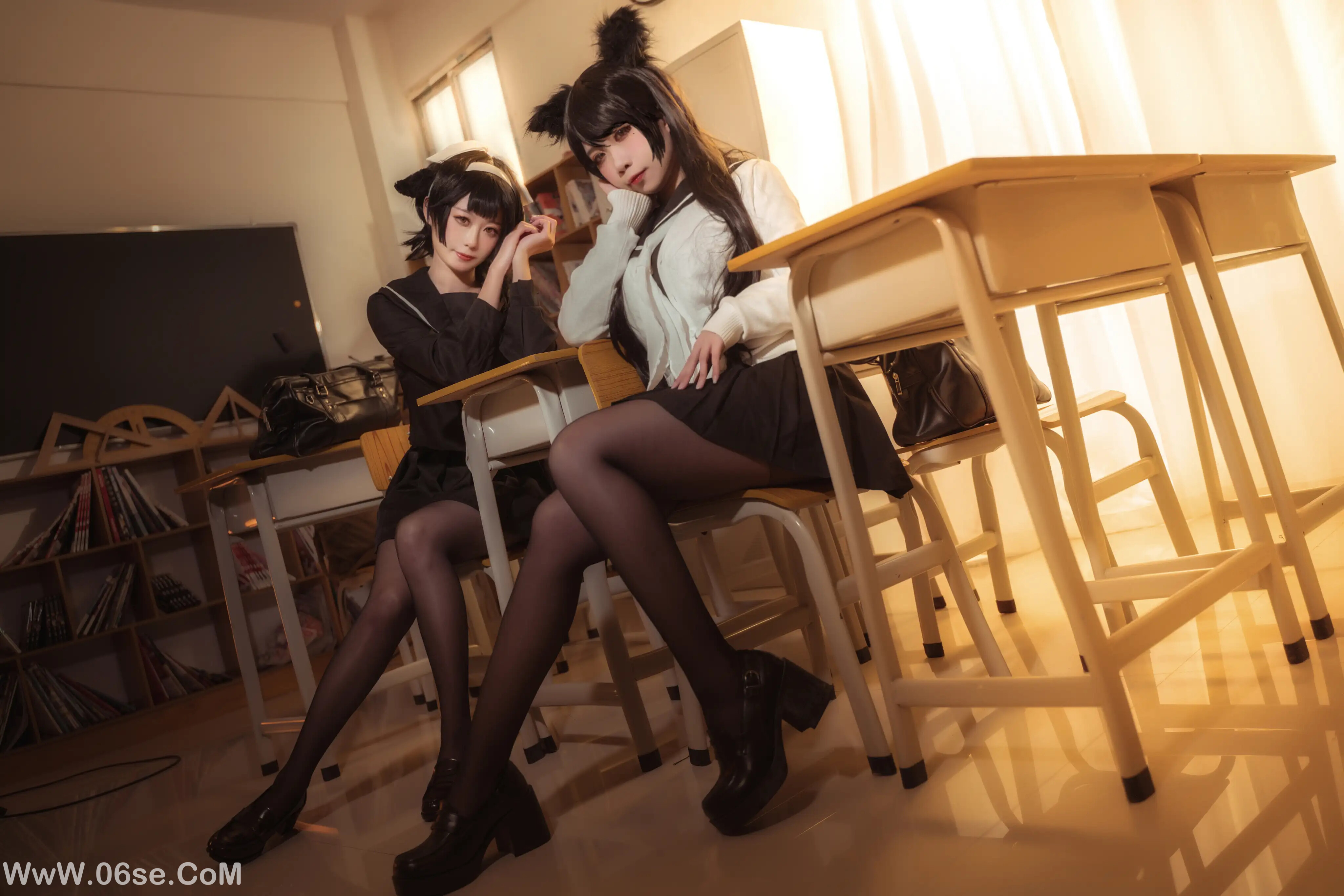 图片[30]-贞子蜜桃 碧蓝航线 爱宕高雄制服-六色网