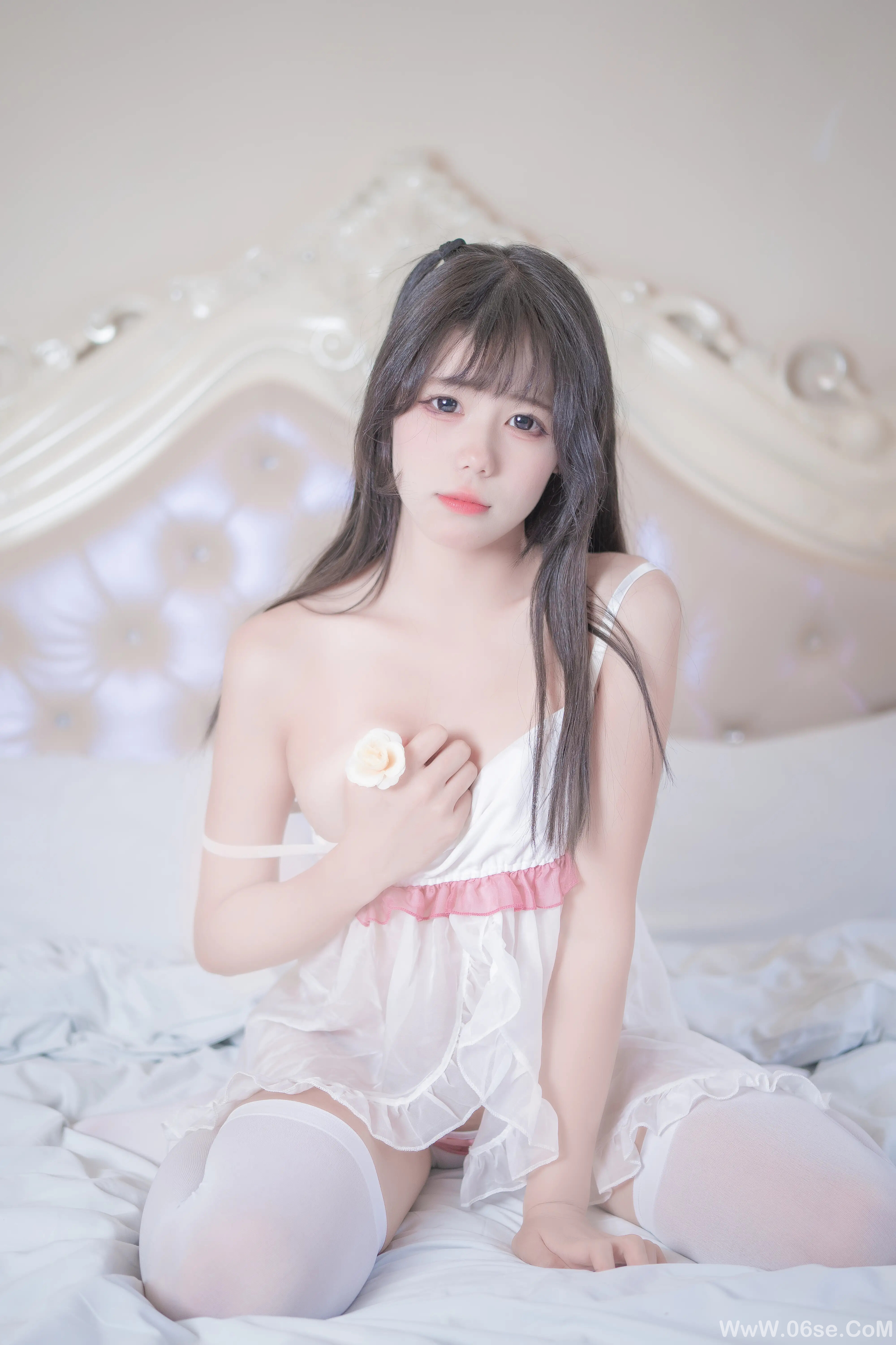 图片[24]-咬一口兔娘 粉嫩睡衣-六色网