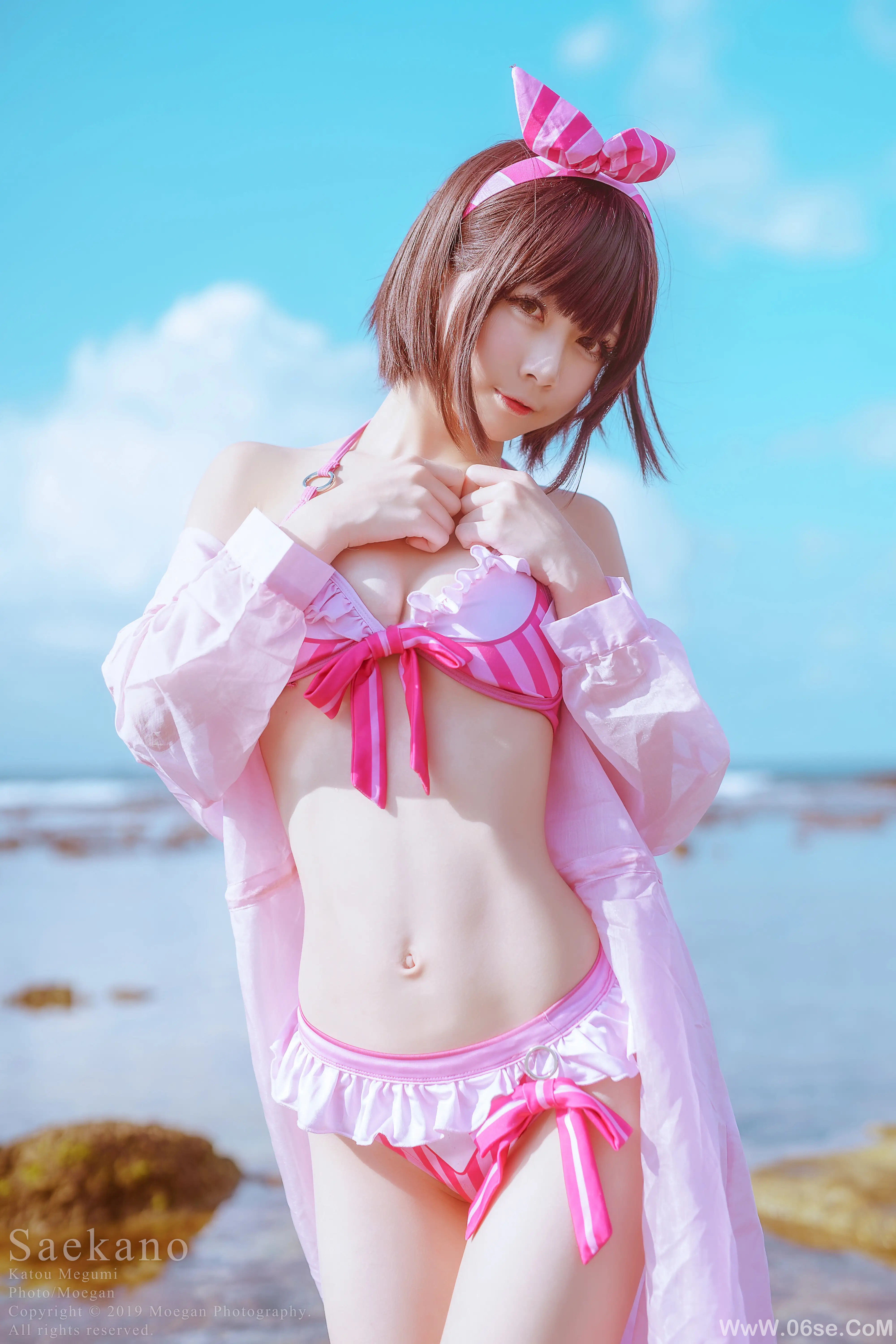 图片[13]-沖田凛花Rinka – 加藤恵 水着ver 冴えない彼女の育てかた-六色网