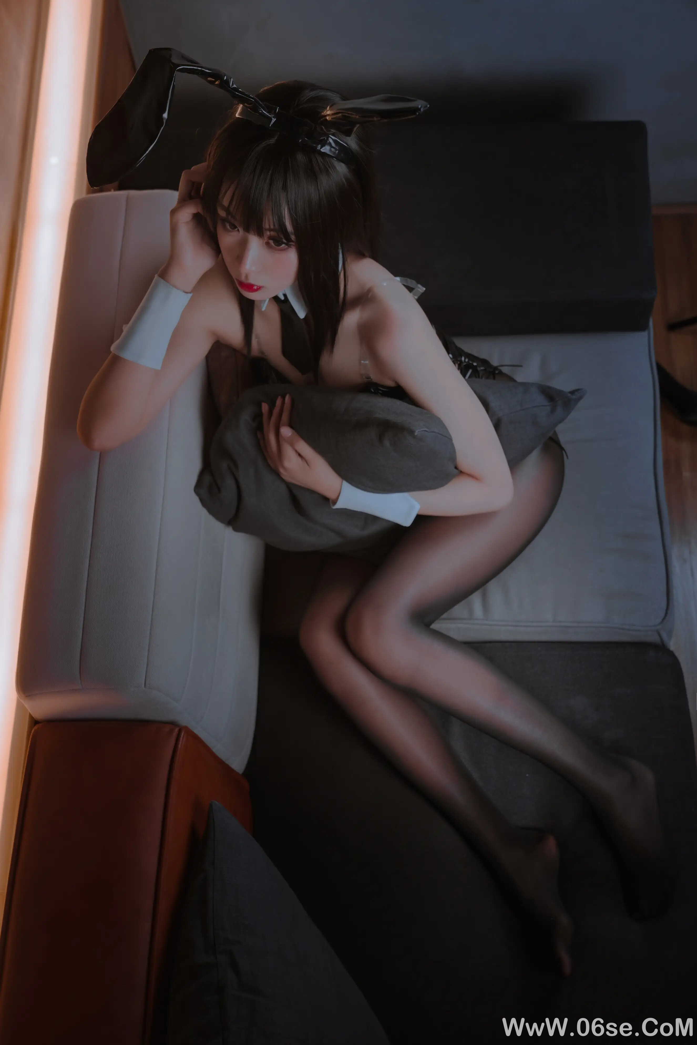 图片[18]-轩萧学姐 中秋 兔女郎-六色网