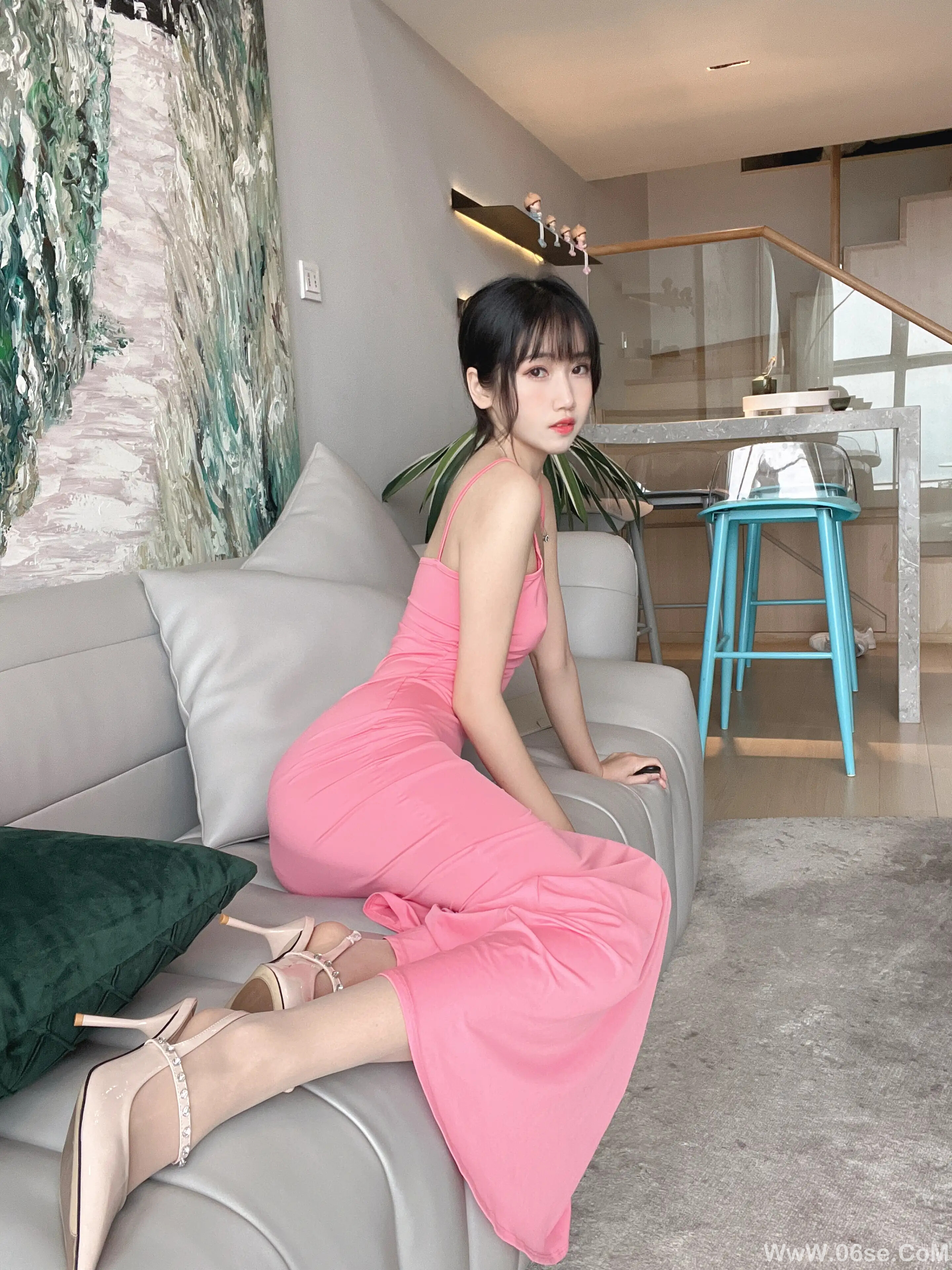 图片[22]-不呆猫 – 浴室粉色激凸人妻-六色网