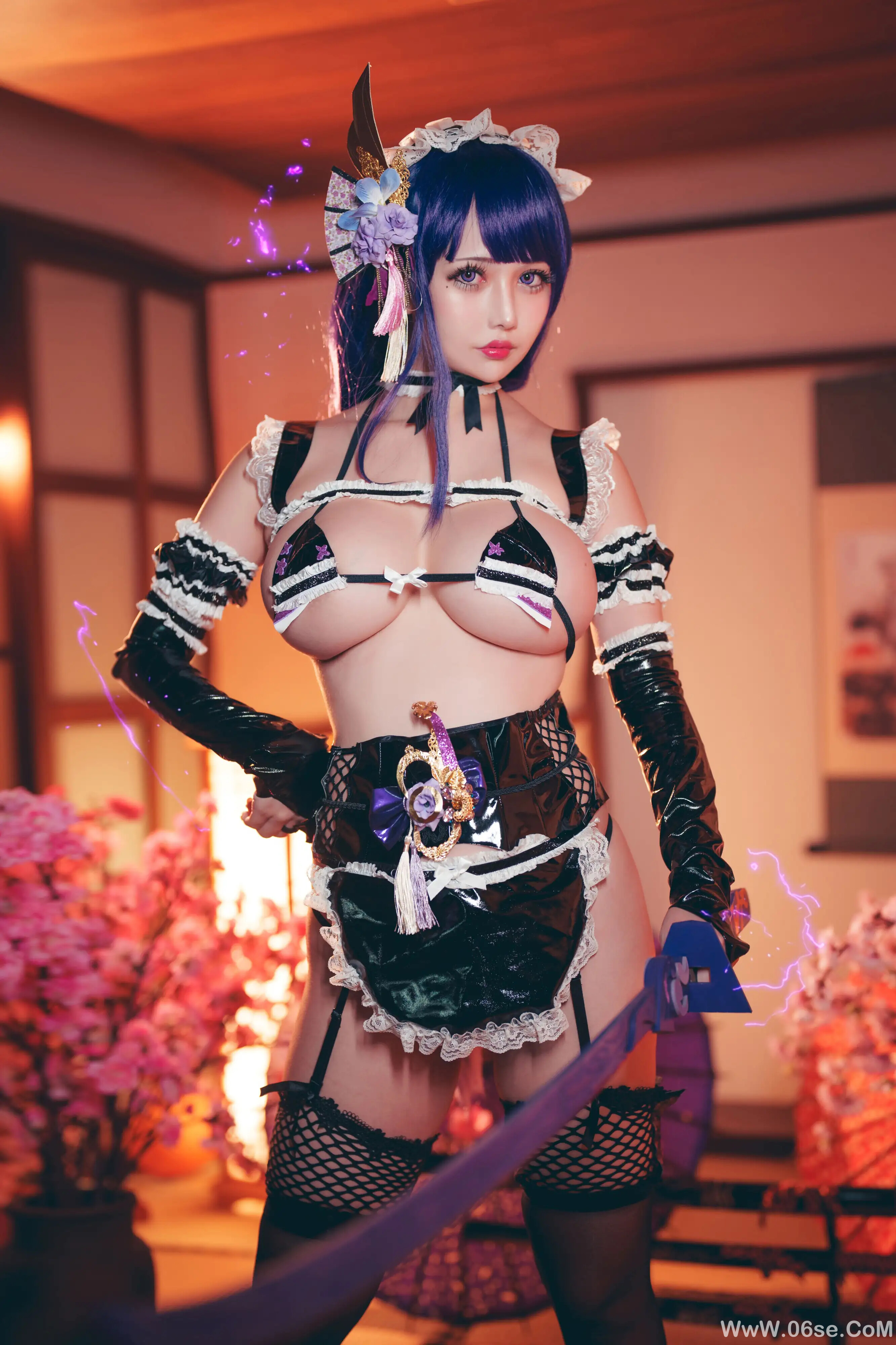 图片[11]-沖田凛花Rinka – Raiden Shogun Maid-六色网