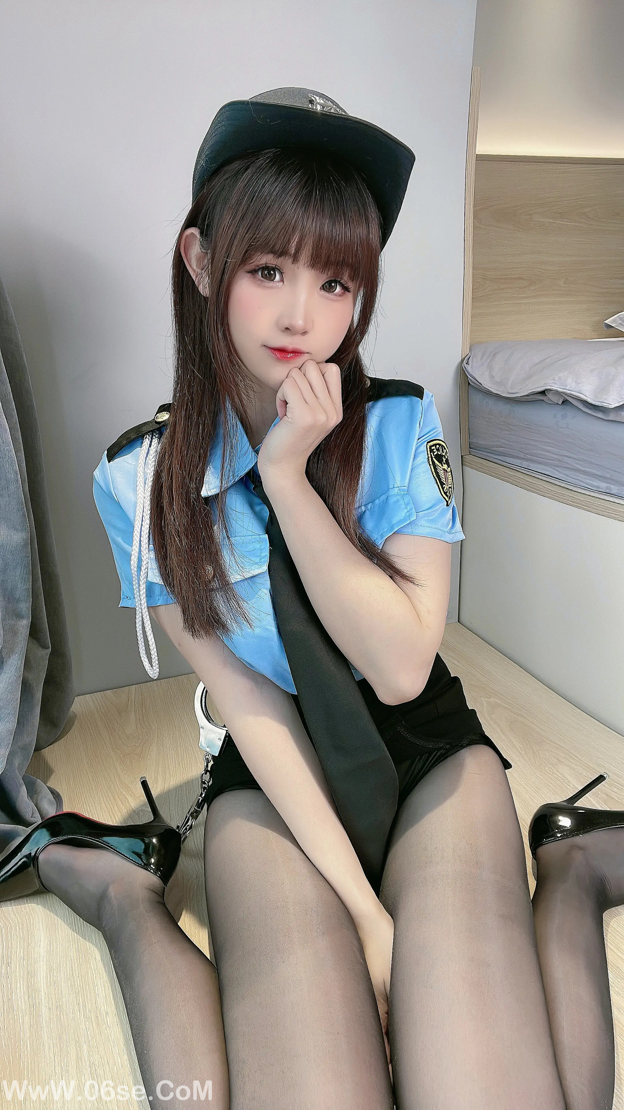 图片[79]-miko酱ww 黑丝-女警制服-六色网