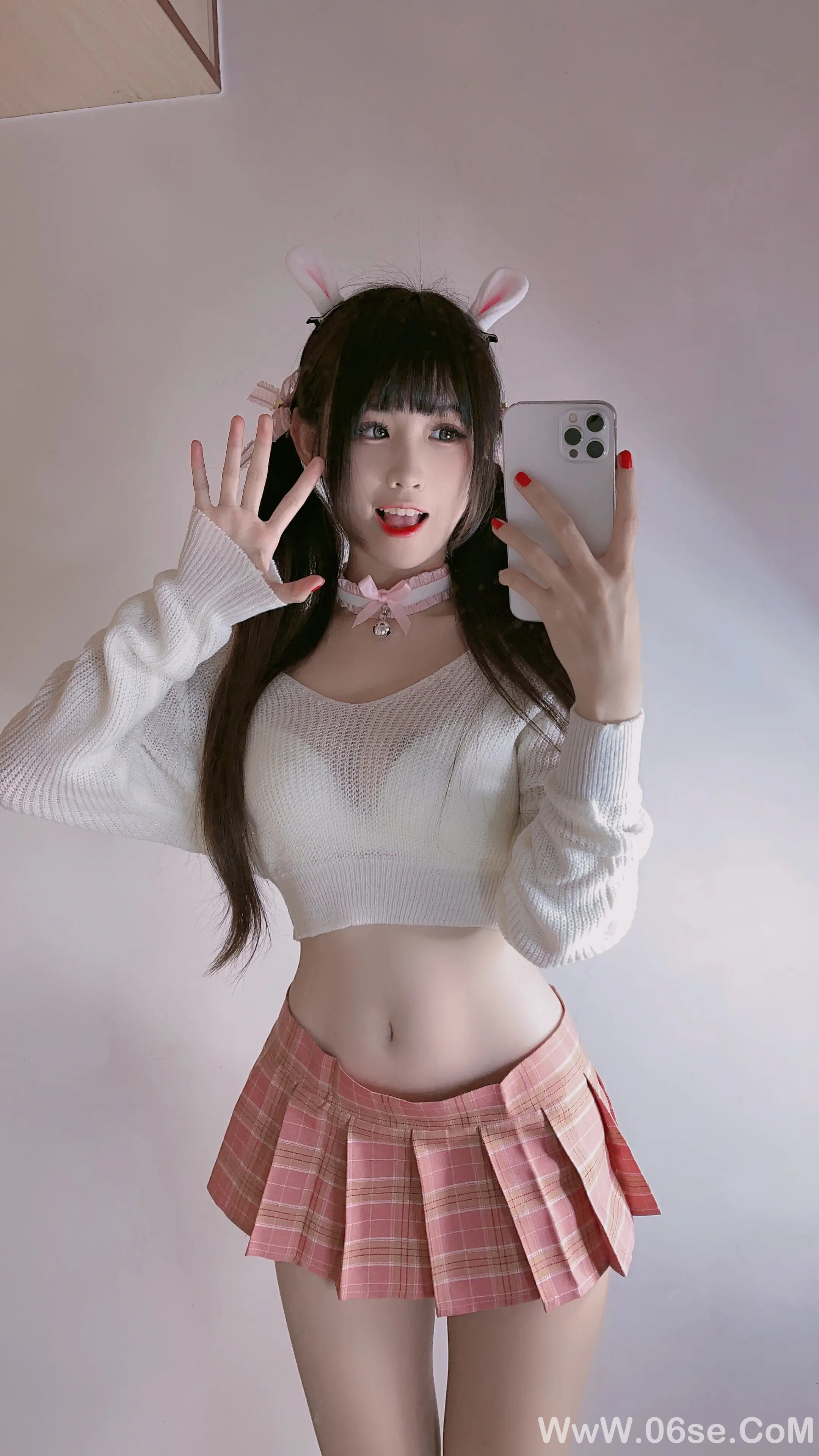 图片[2]-miko酱ww 自拍系列mikoの肉丝01-六色网
