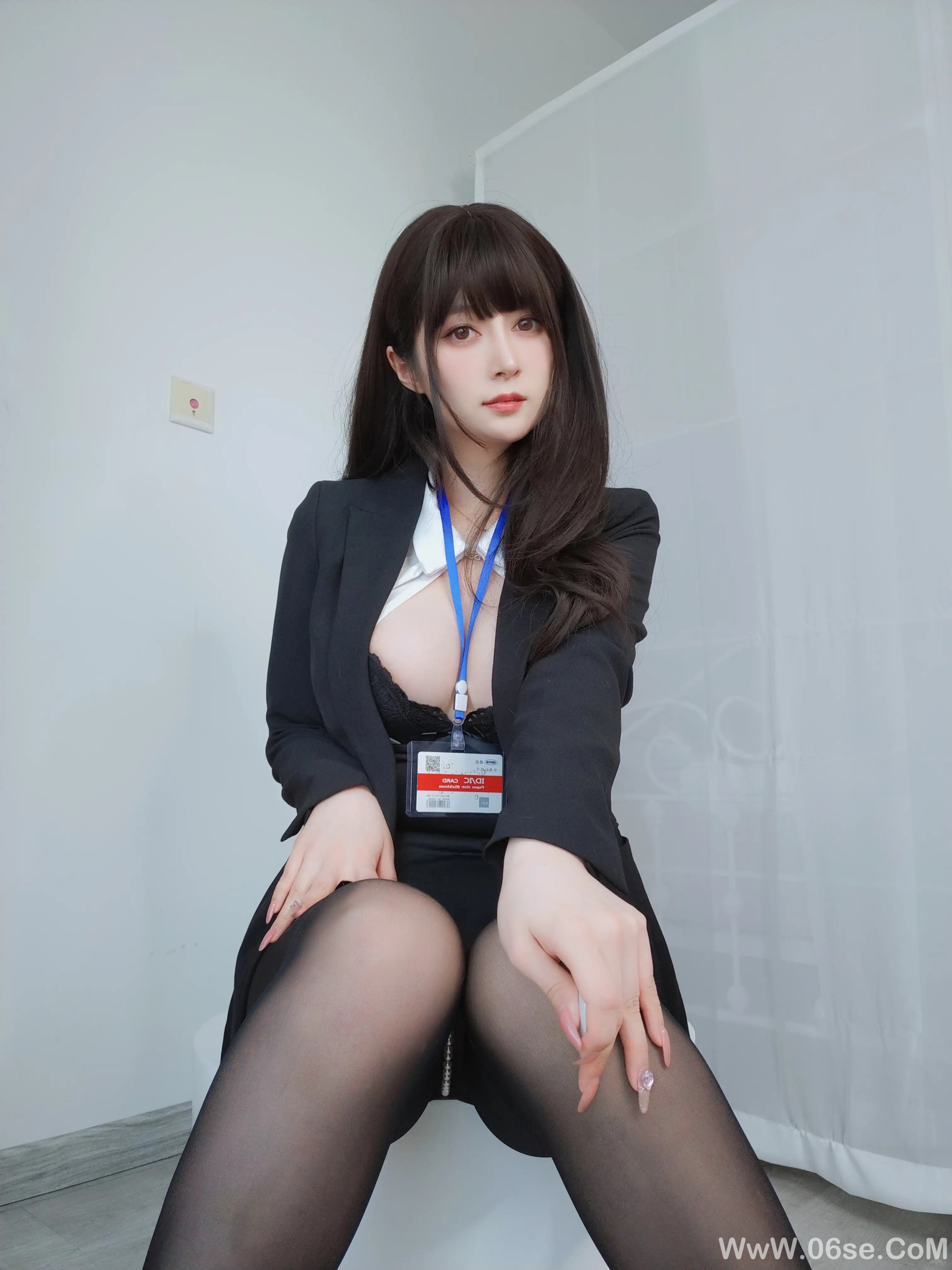 图片[26]-白银81 – 自拍 黑丝OL-六色网