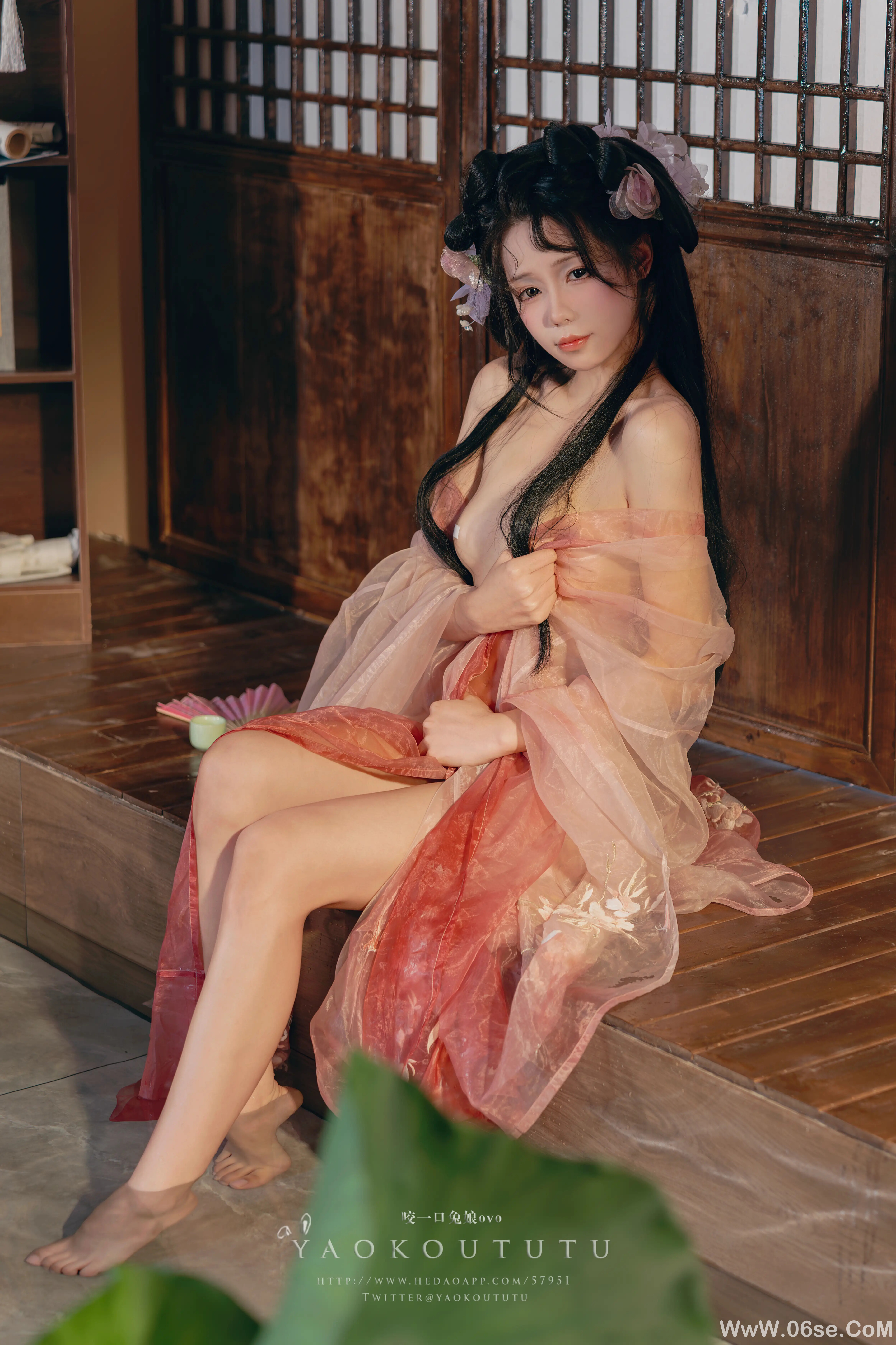 图片[22]-咬一口兔娘_八月订阅『醉倒荷塘边』-六色网