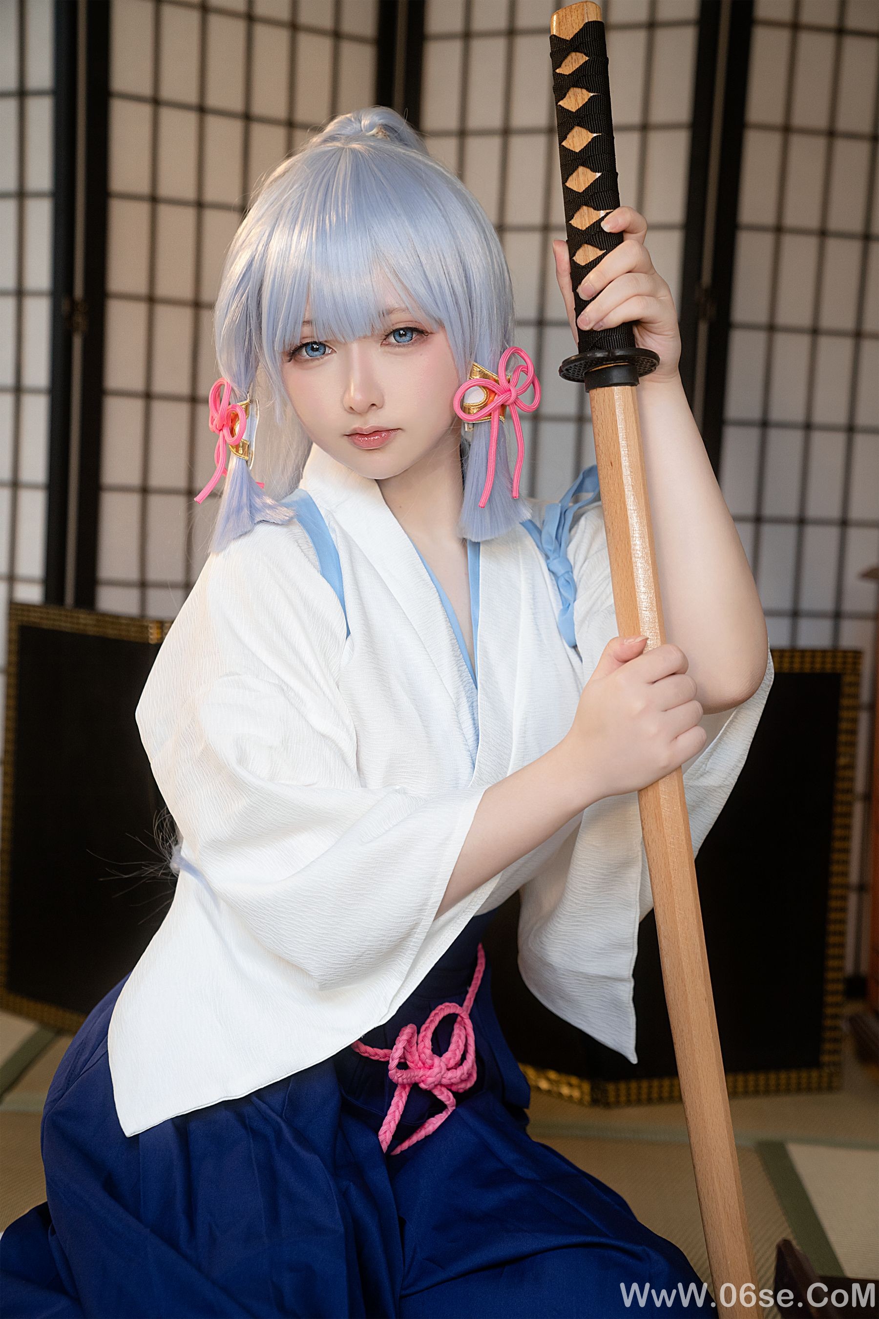 图片[23]-樱梨梨 – 绫华剑道服 [31P]-六色网