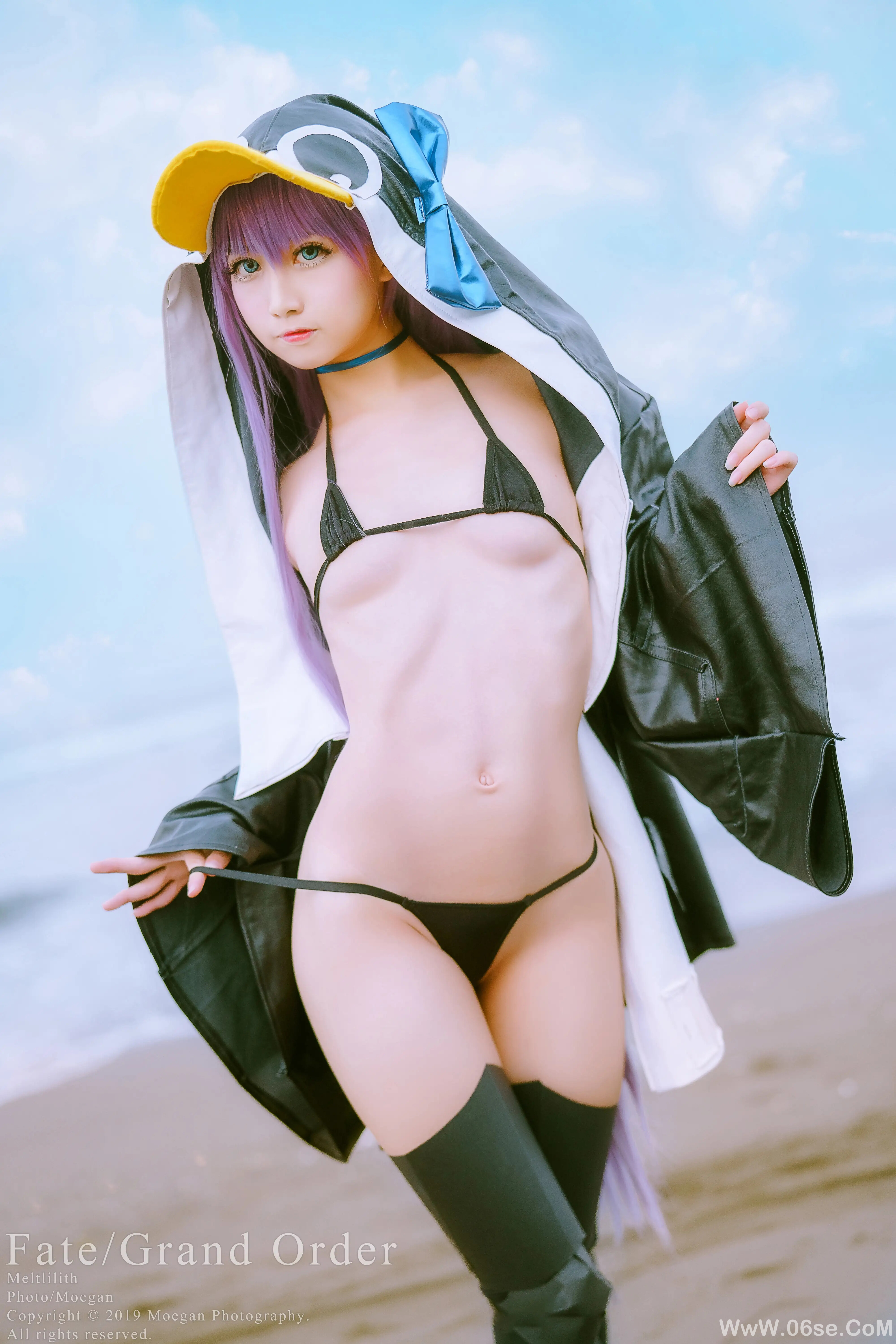 图片[7]-沖田凛花Rinka – FateGrand Order 溶解莉莉丝泳装-六色网
