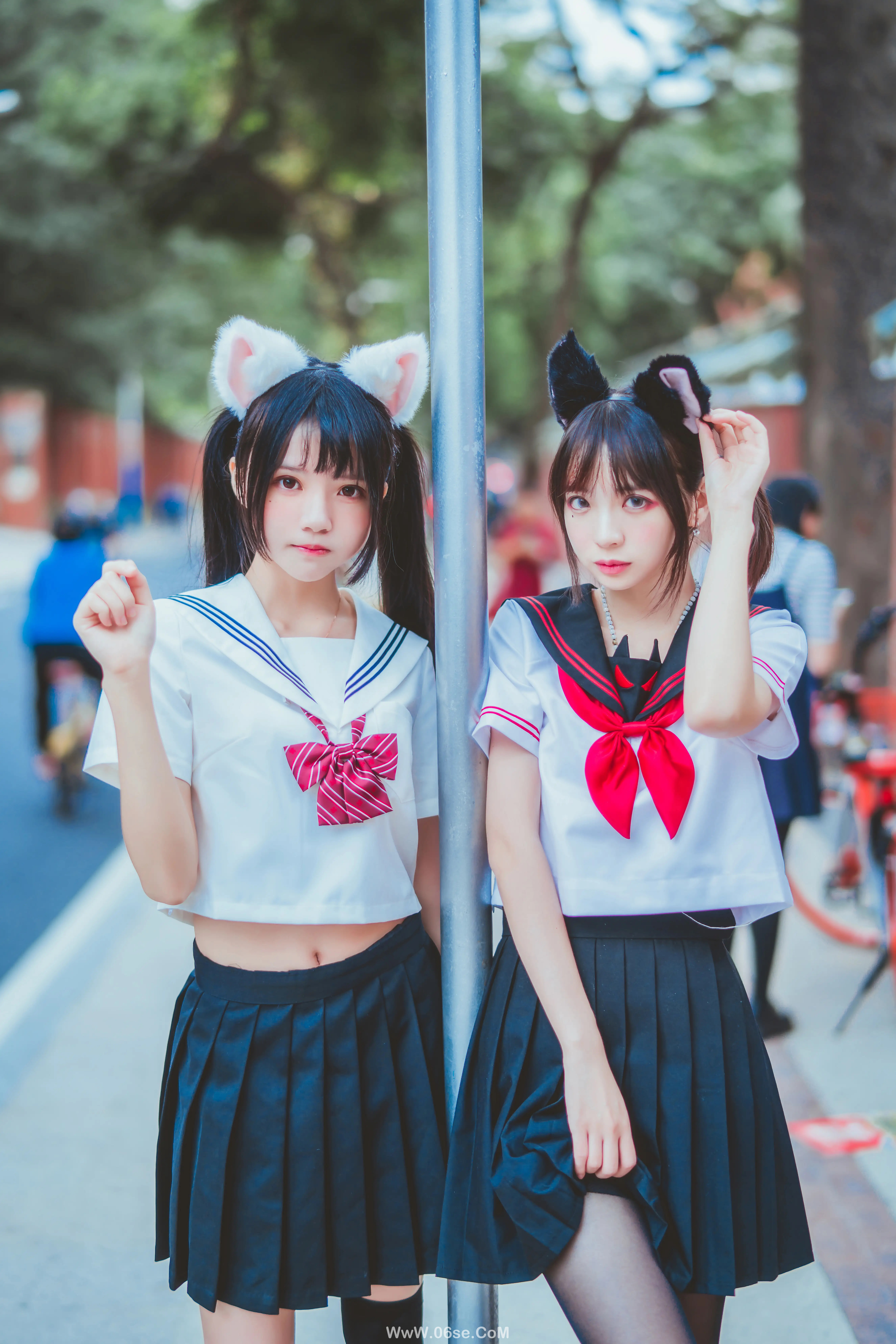 图片[13]-桜桃喵&疯猫ss-JK百合2-六色网