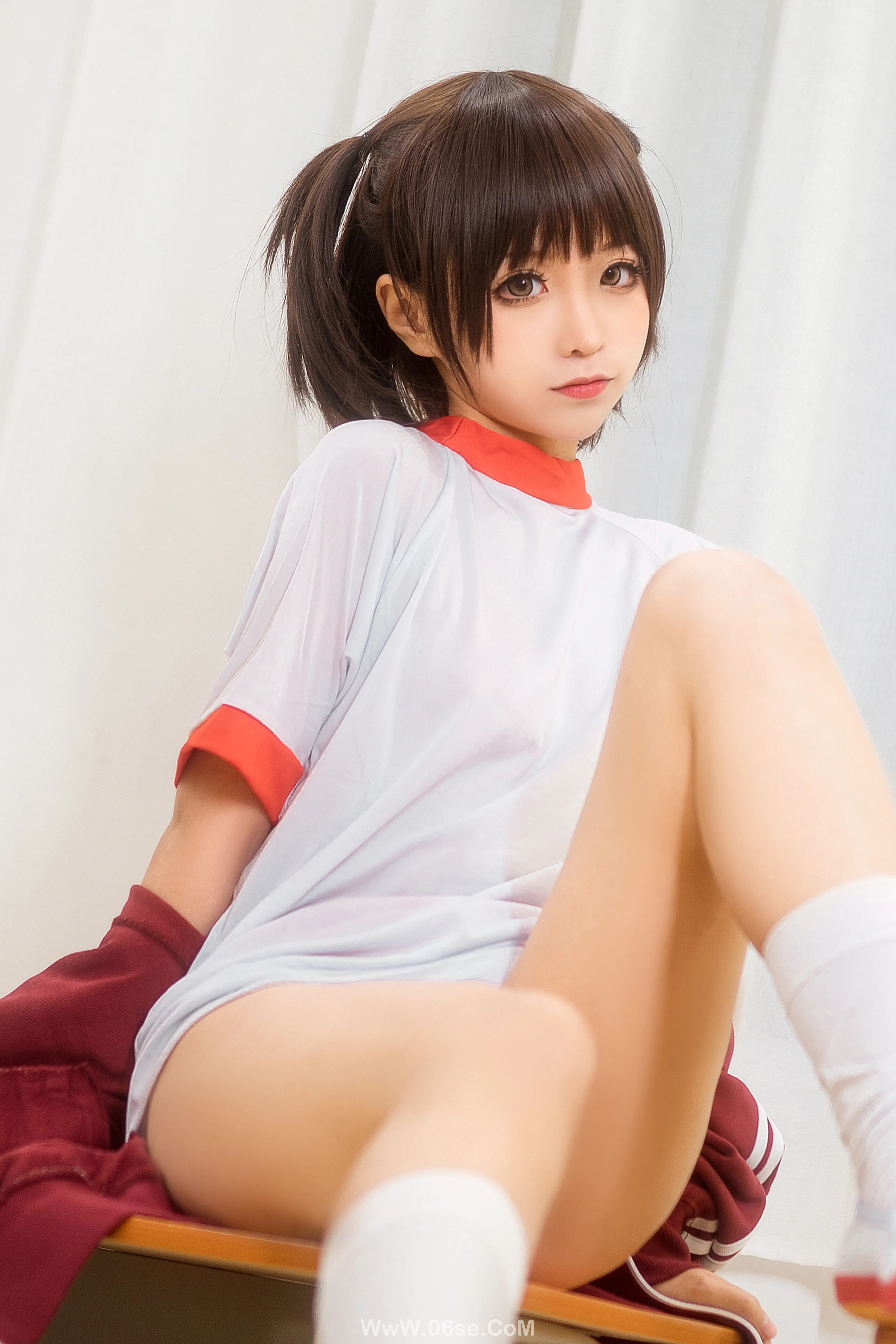 图片[12]-蠢沫沫 – 体操服红-六色网