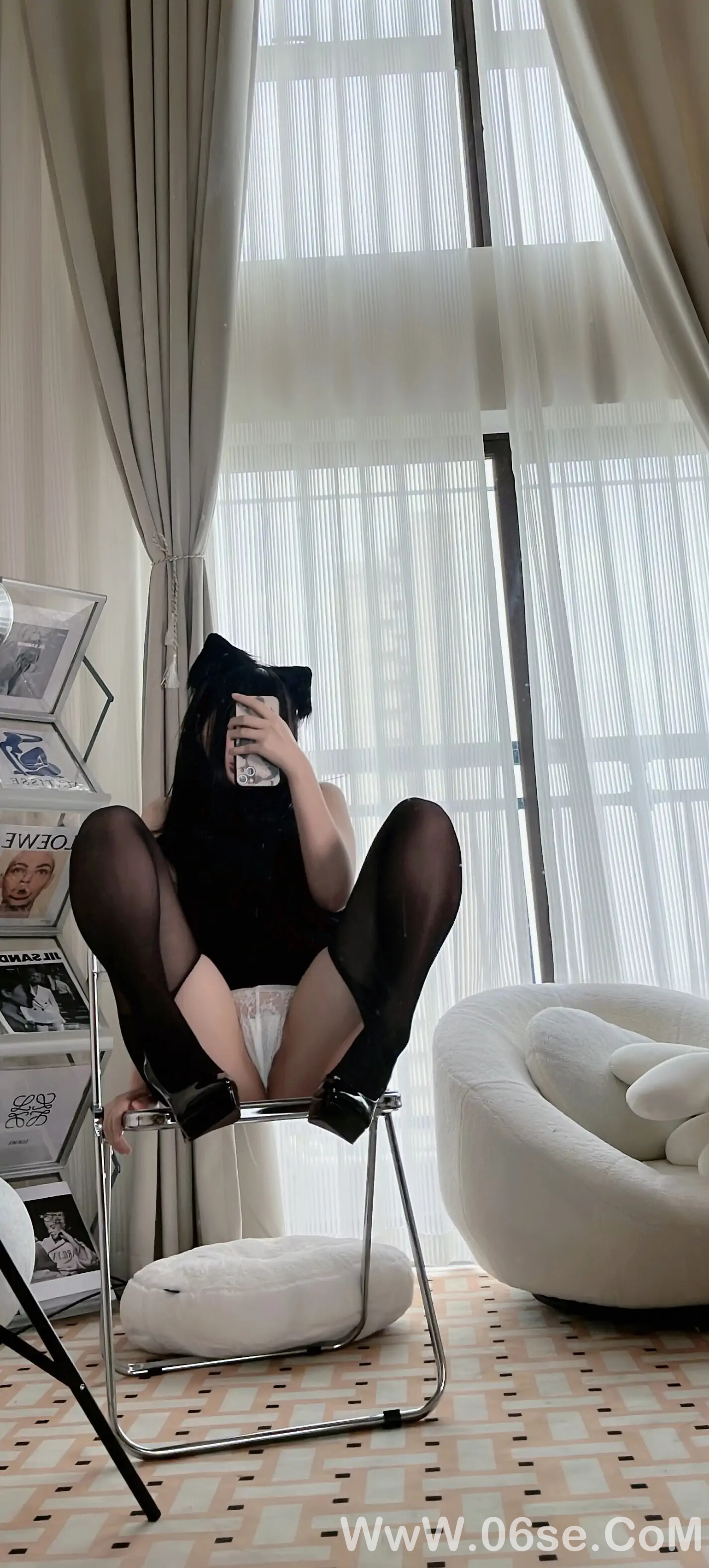 图片[68]-疯猫ss 黑毛衣少女-六色网