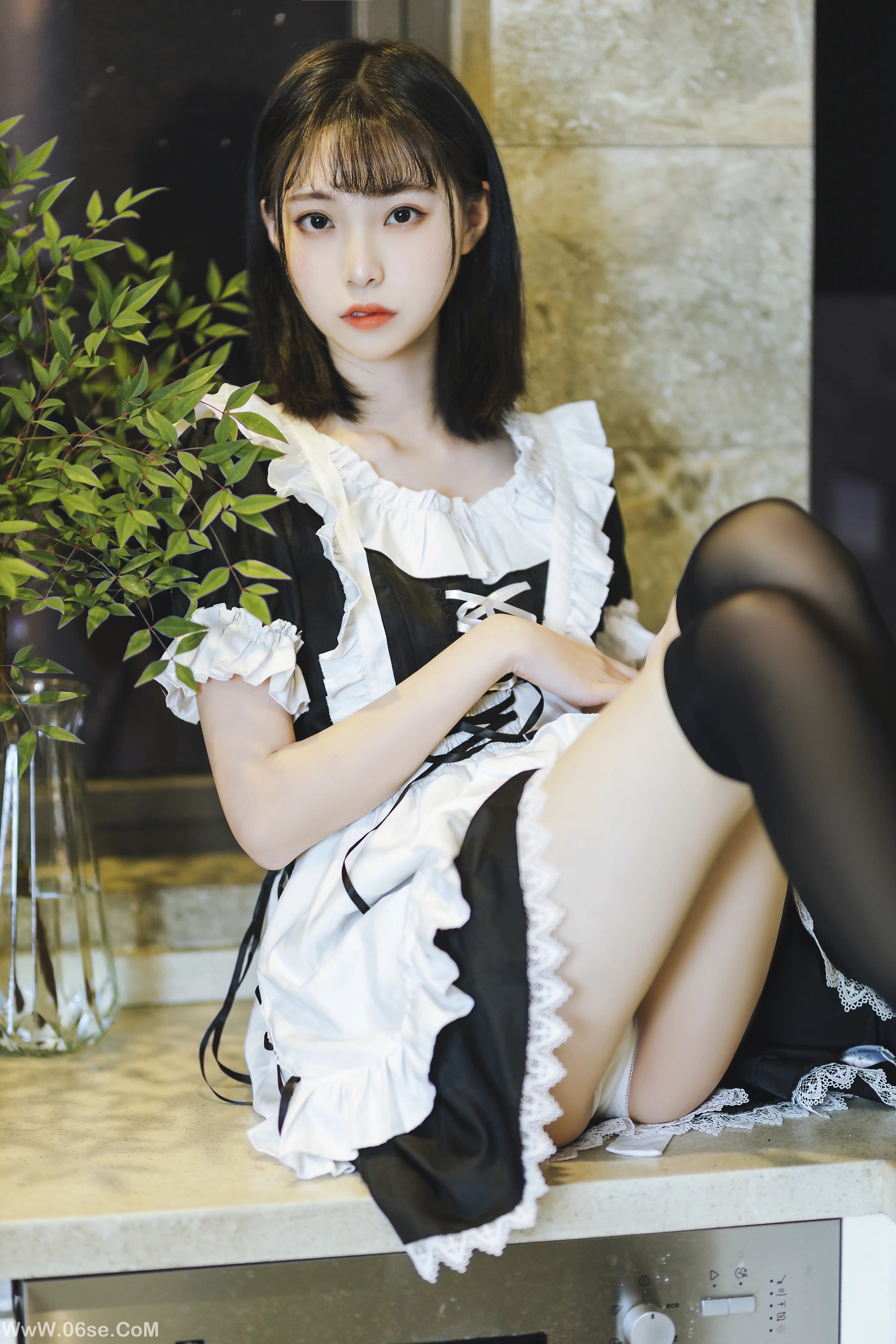 图片[20]-许岚LAN 短裙女仆-六色网