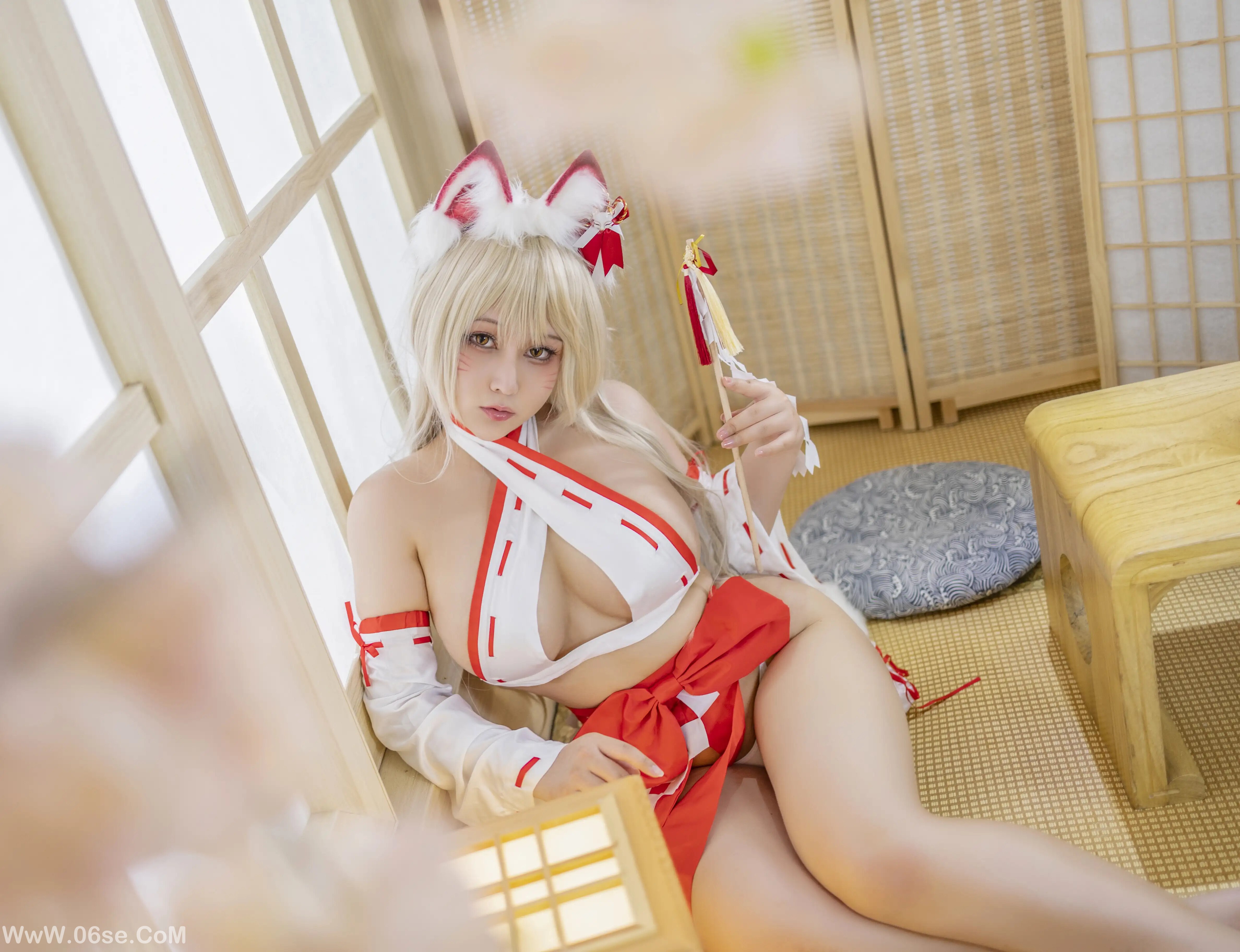 图片[38]-KANEKO_咔喵 – 狐狸巫女-六色网