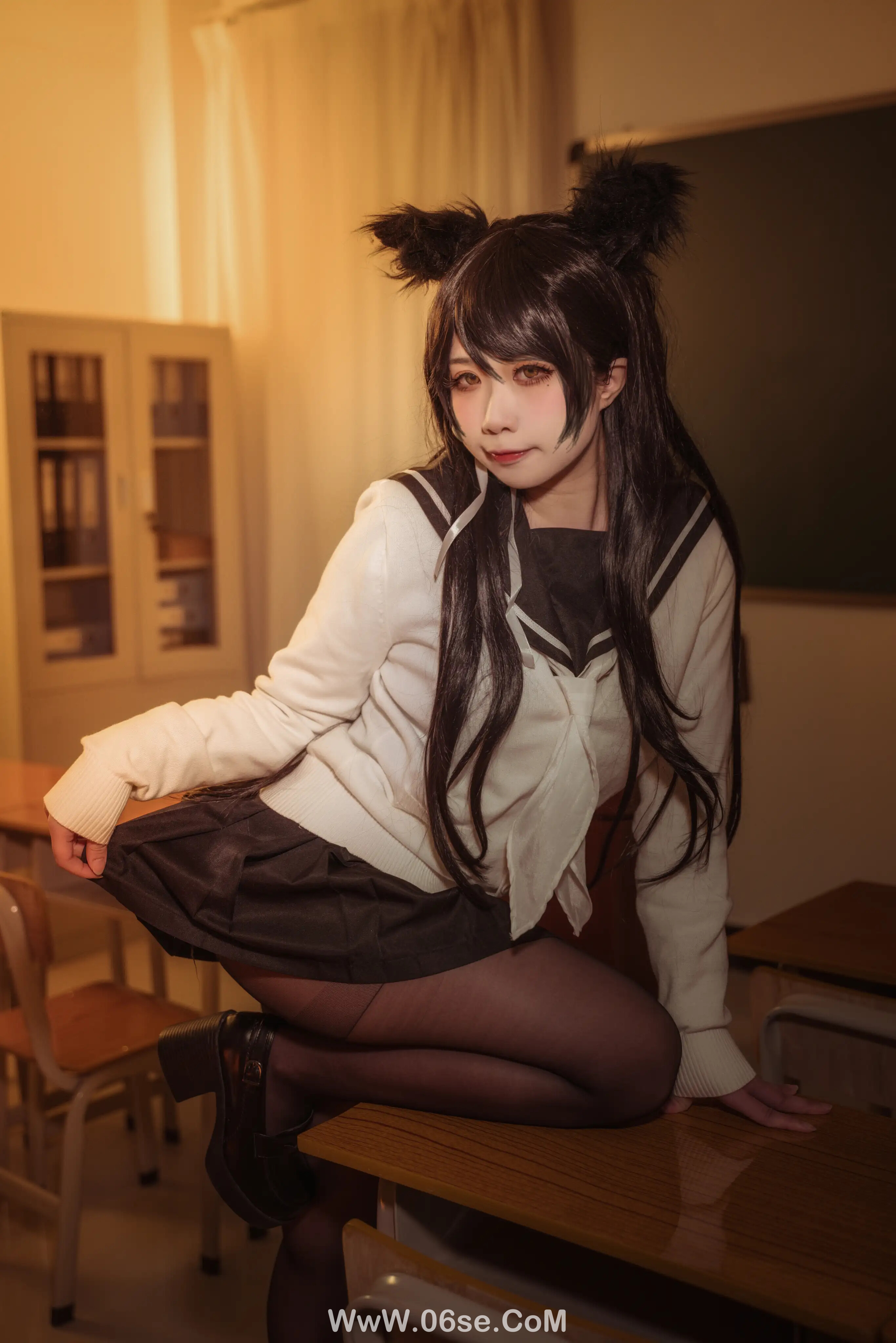 图片[4]-贞子蜜桃 碧蓝航线 爱宕高雄制服-六色网