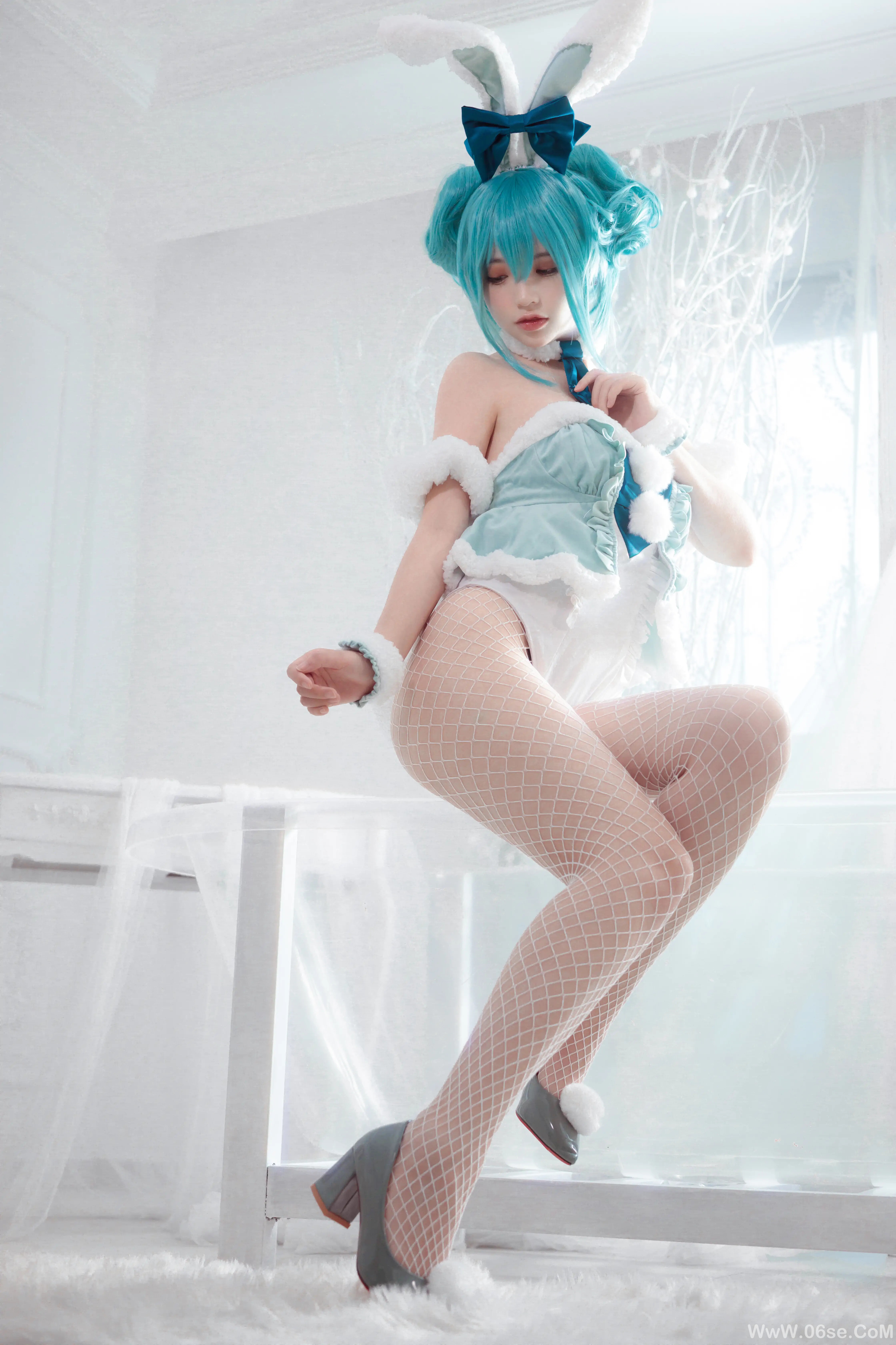 图片[25]-疯猫ss miku初音兔女郎-六色网