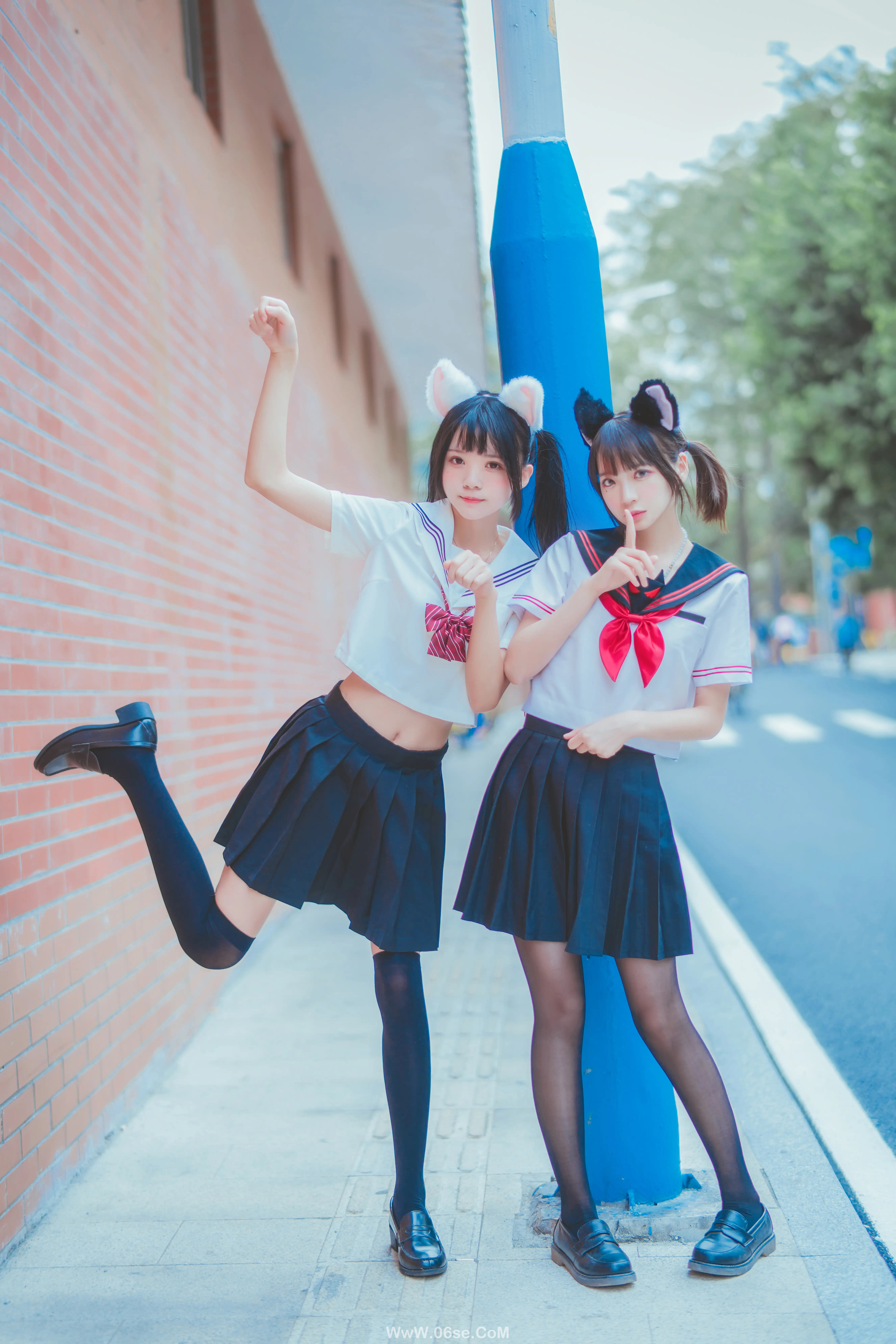 图片[23]-桜桃喵&疯猫ss-JK百合2-六色网