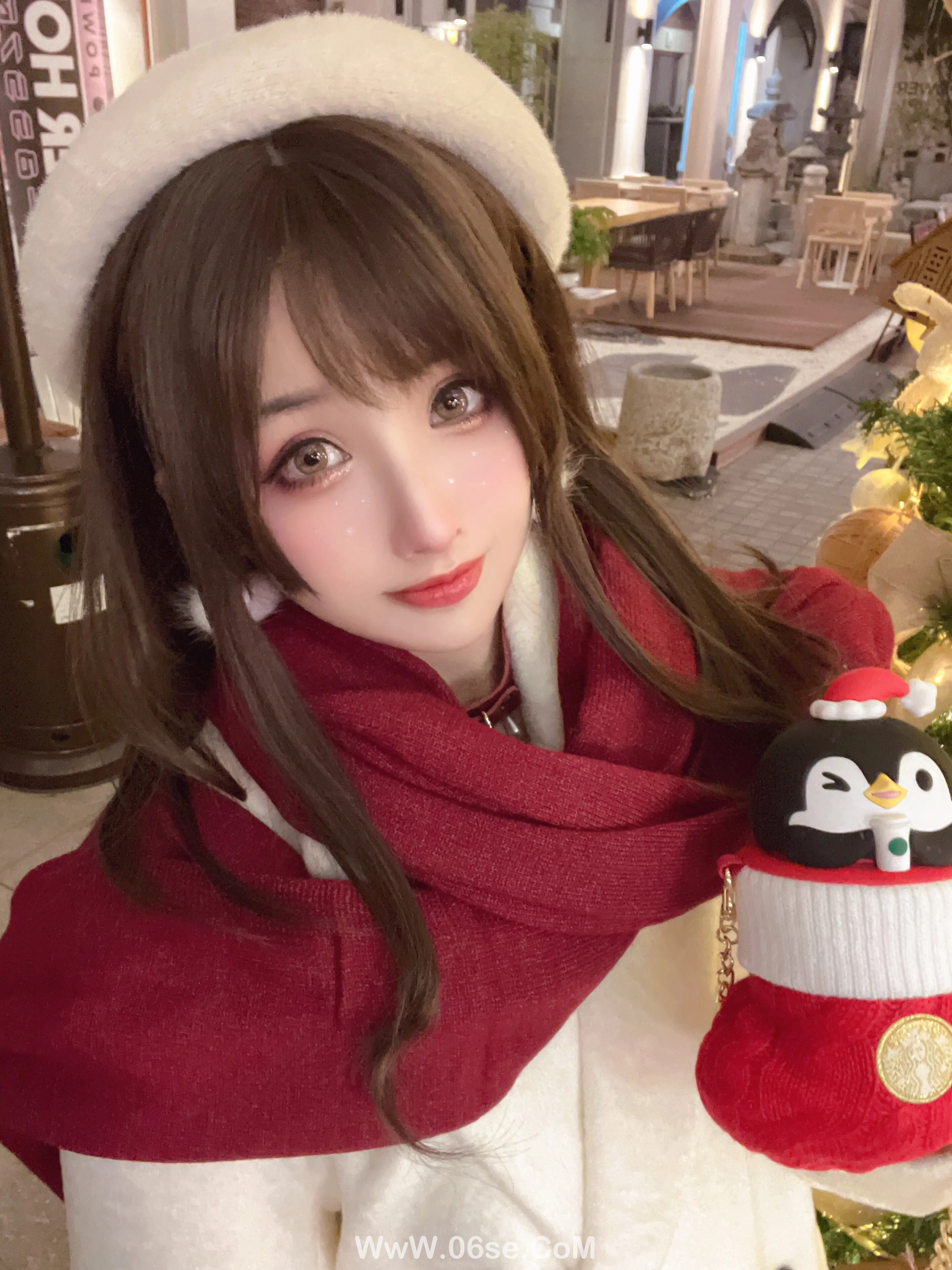 图片[43]-肉扣热热子(rioko凉凉子) 圣诞麋鹿套装-六色网