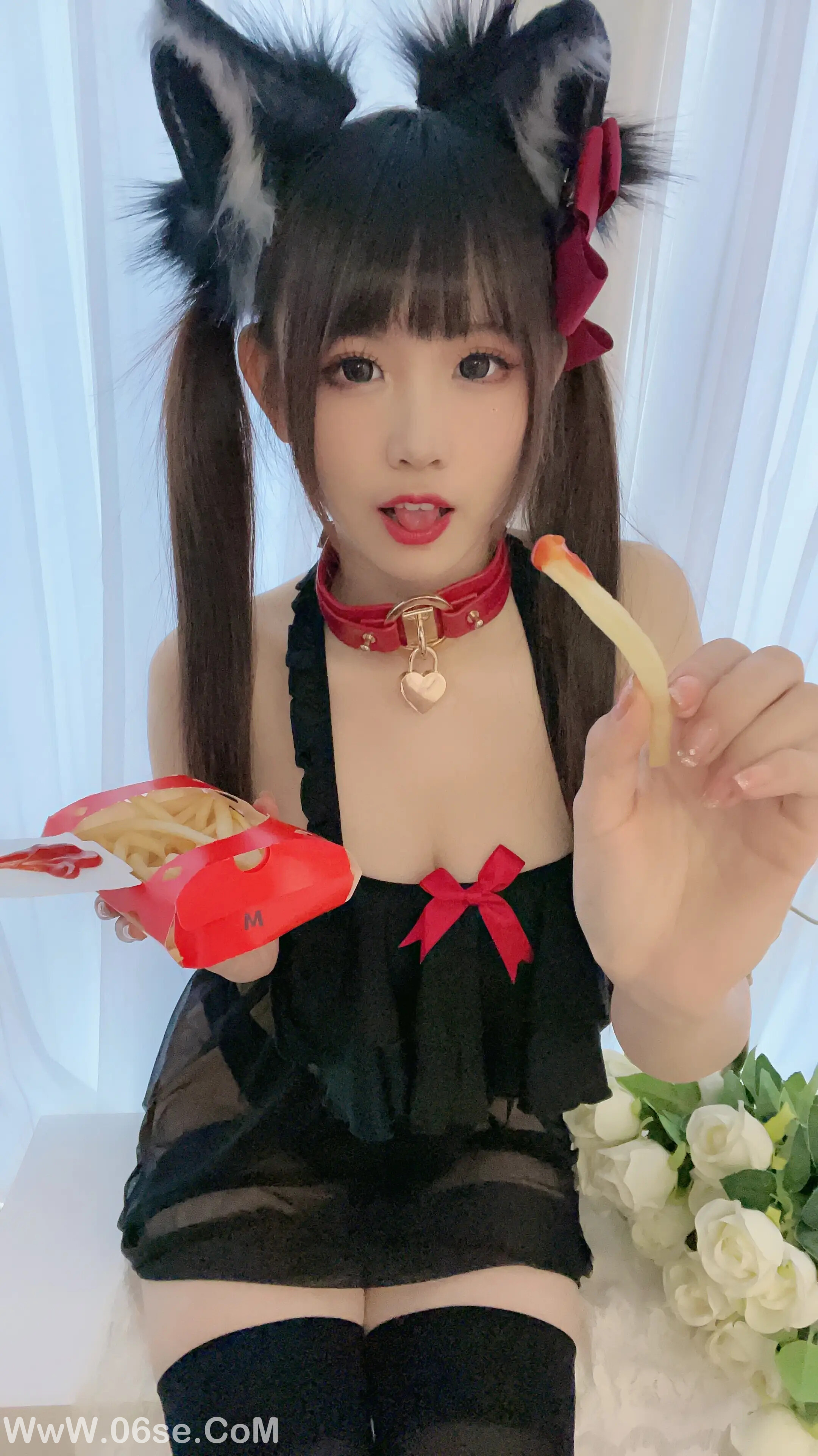 图片[160]-miko酱ww 自拍系列mikoの黑丝01-六色网