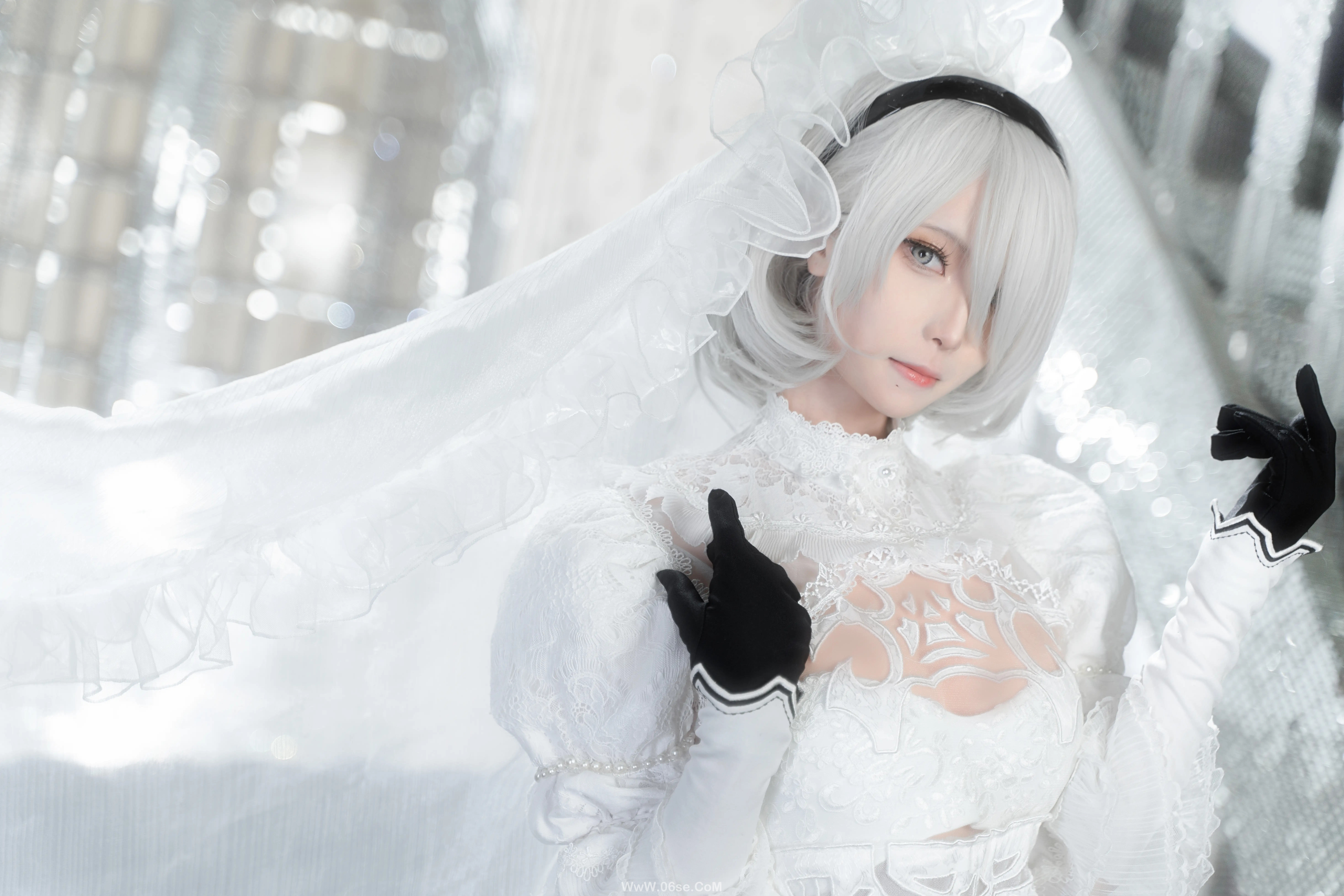 图片[2]-坂坂白 – 2B 花嫁-六色网