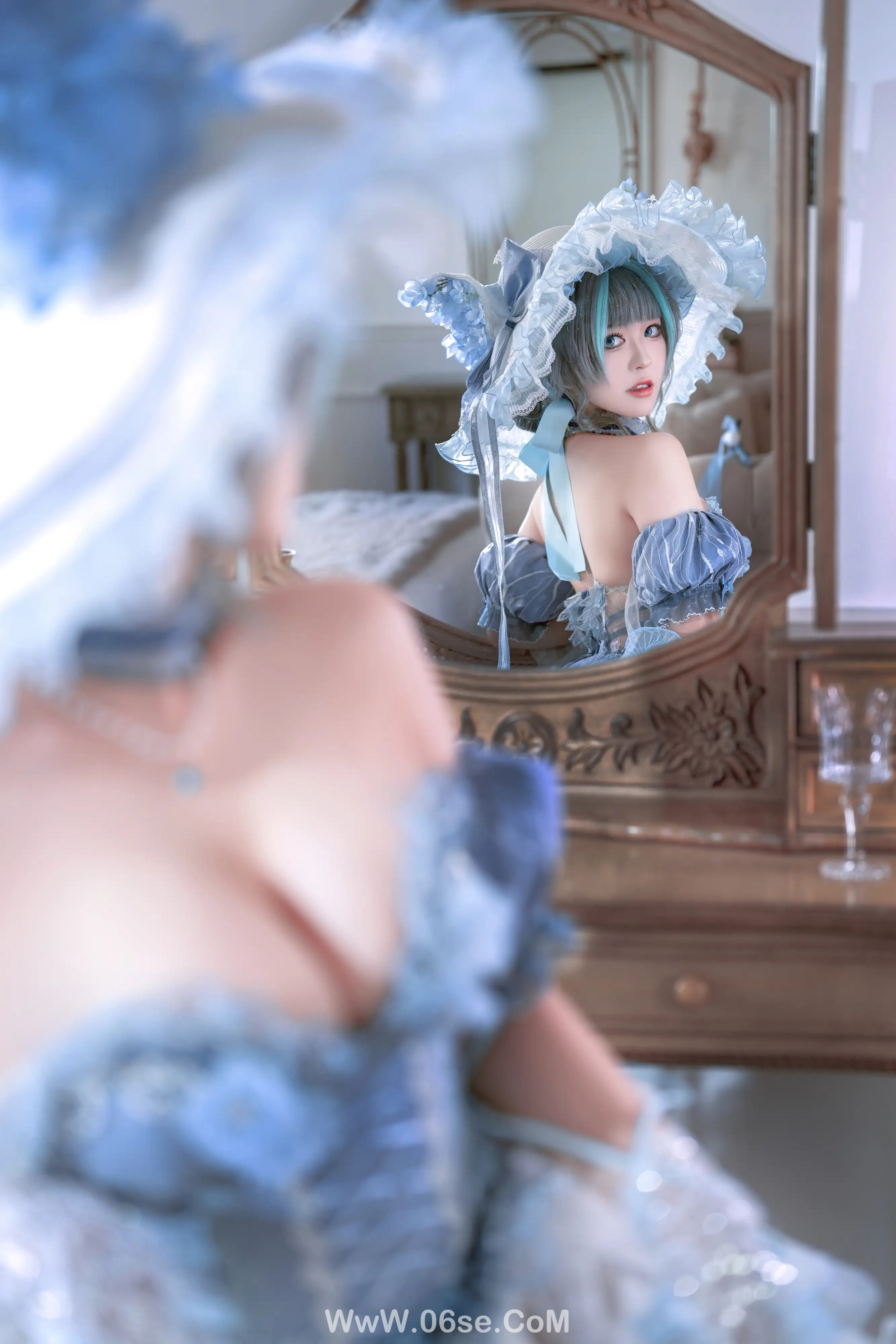 图片[9]-半半子 – 碧蓝航线 柴郡 废稿礼服-六色网