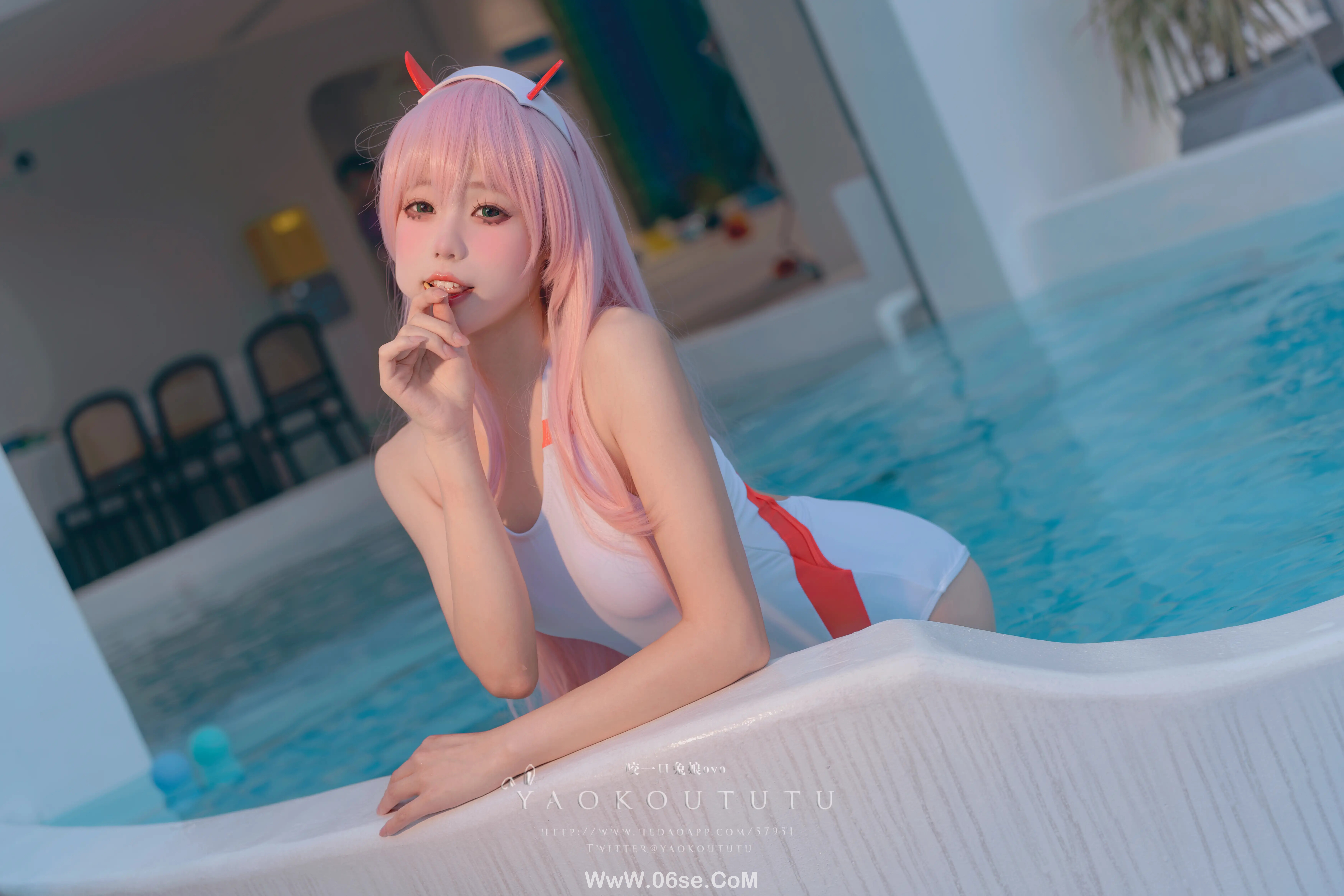 图片[12]-咬一口兔娘 泳装-六色网
