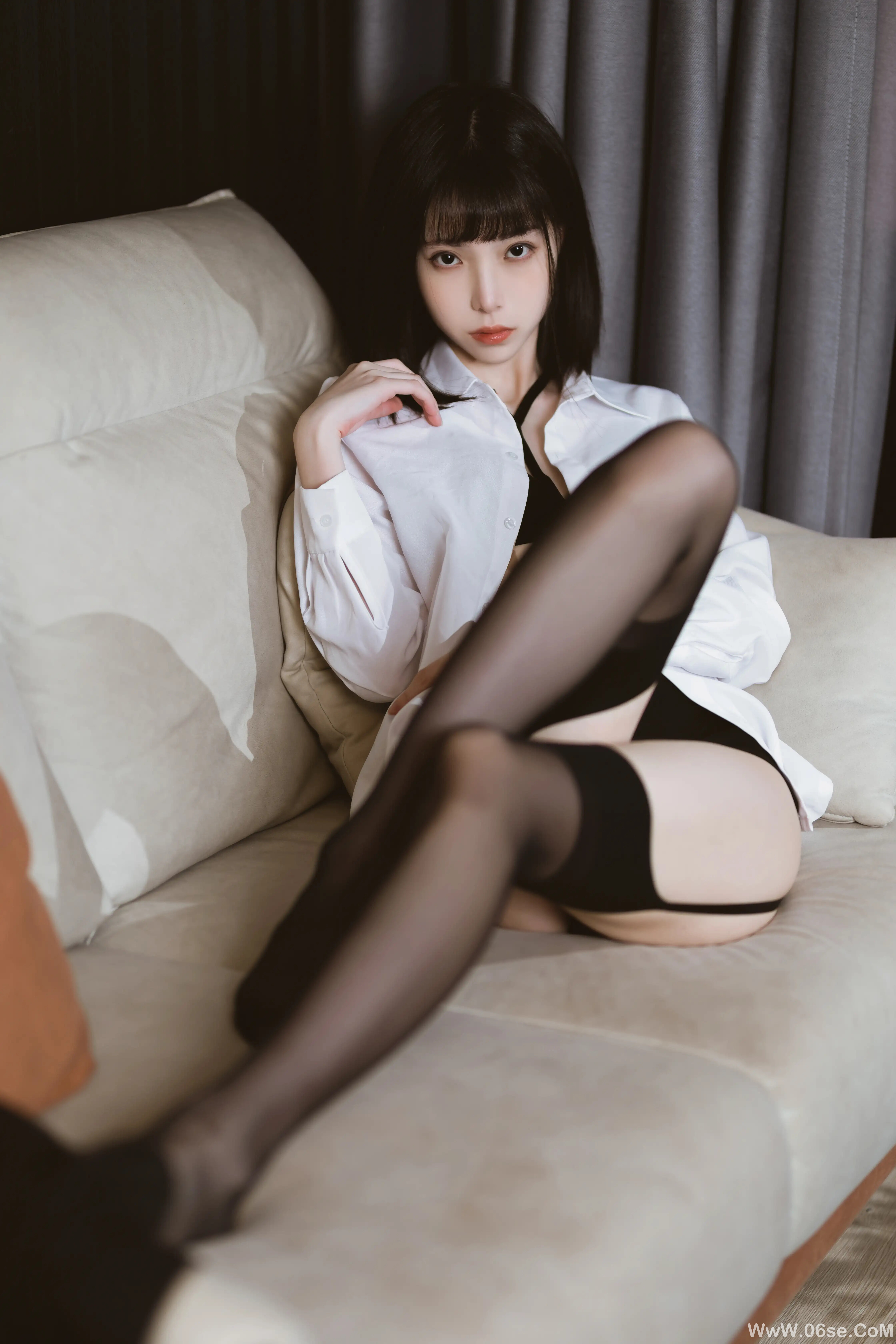 图片[27]-许岚LAN 醉酒OL-六色网