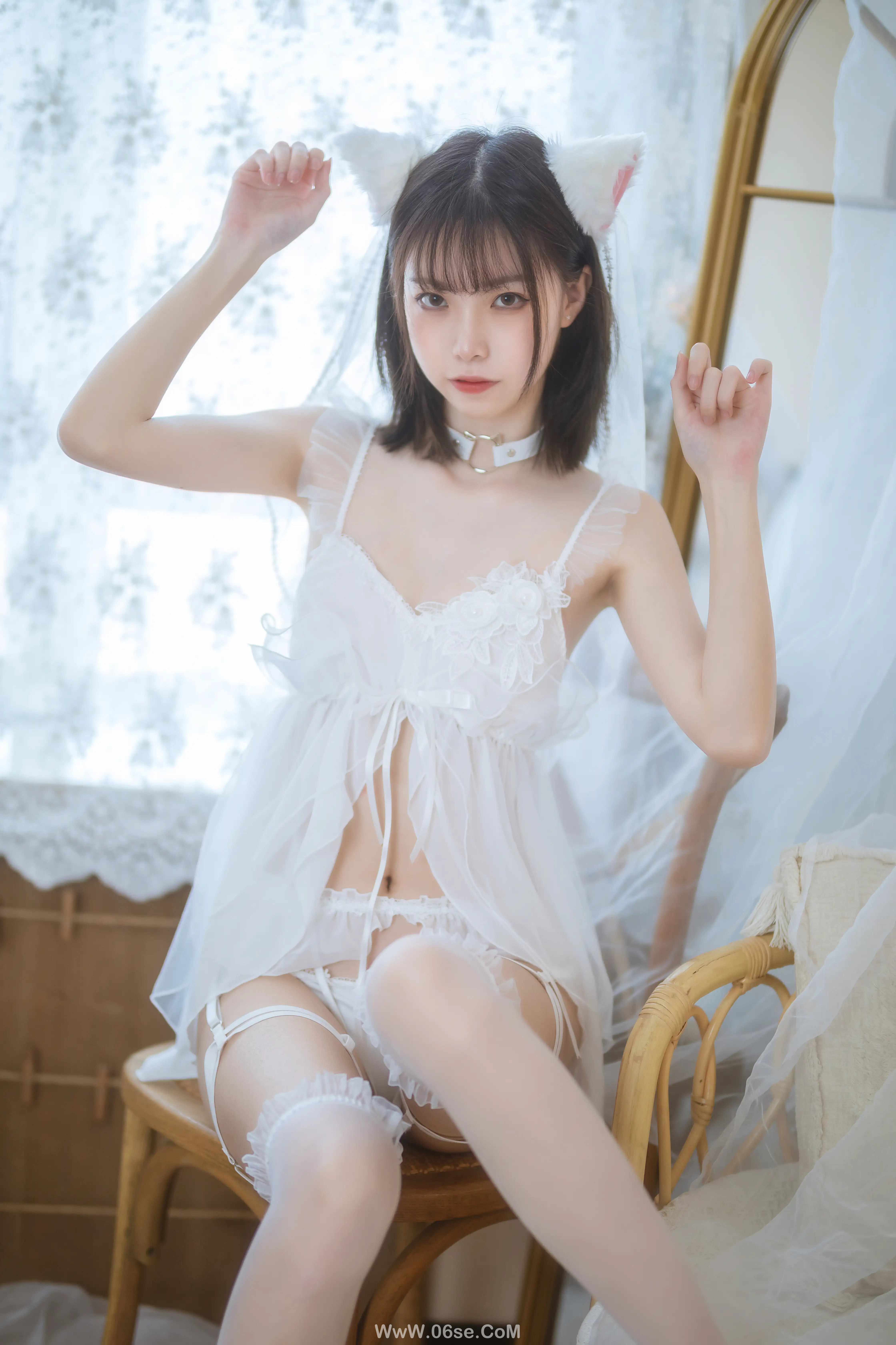 图片[13]-许岚LAN 少女白色裙-六色网