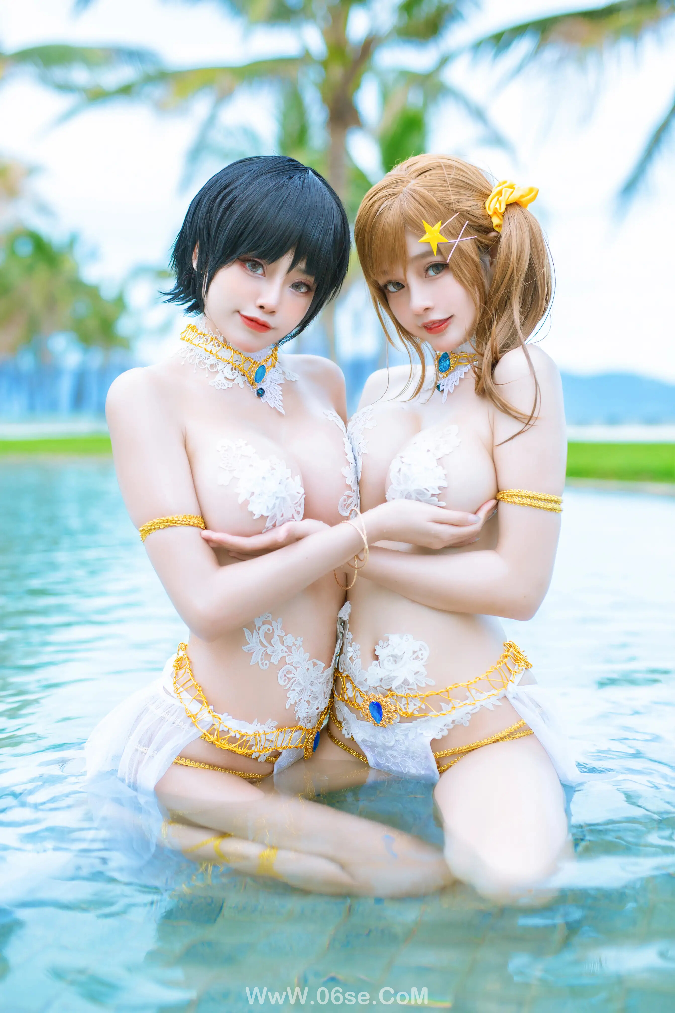 图片[10]-Byoru – Misaki x Nagisa with Martini dress (&Azami &Byoru)-六色网