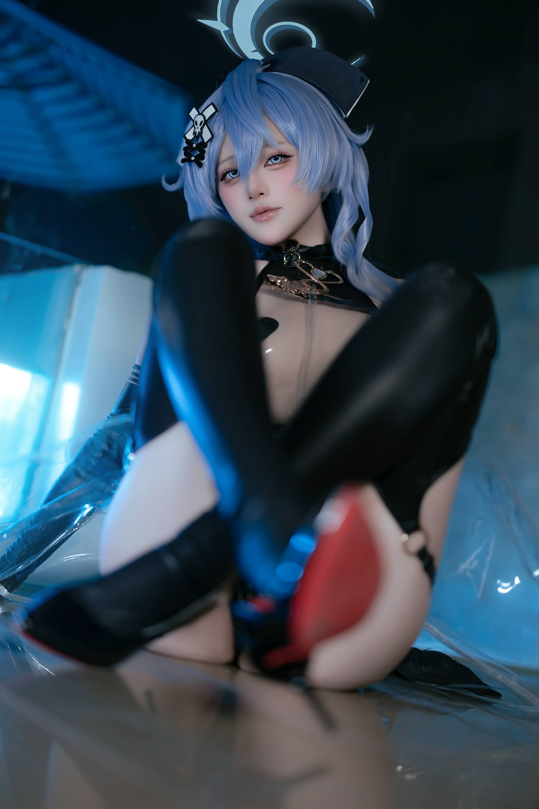 – 蔚蓝档案 亚子 同人透明护士 [31P]