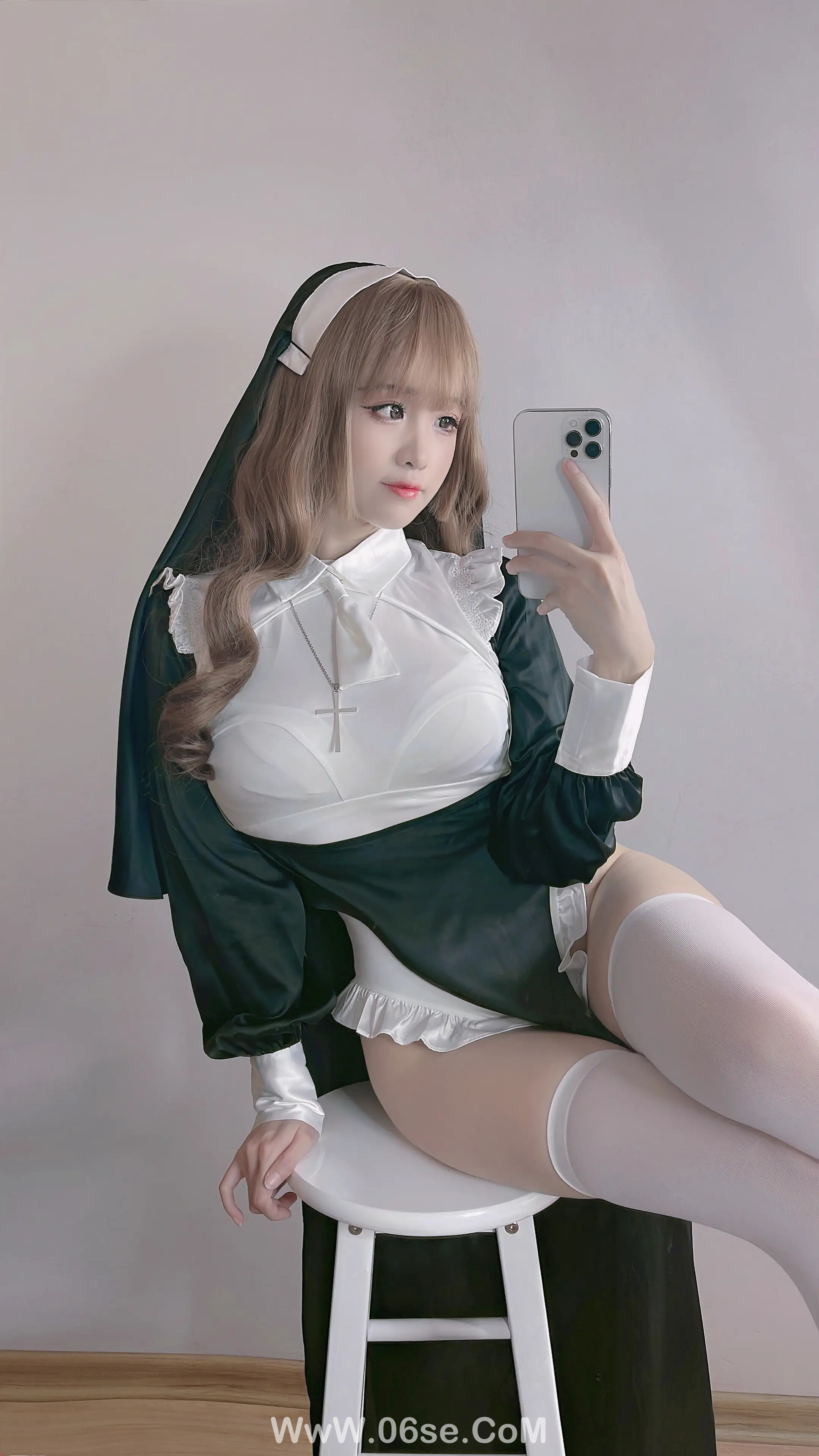 图片[149]-miko酱ww 自拍系列mikoの白丝01-六色网