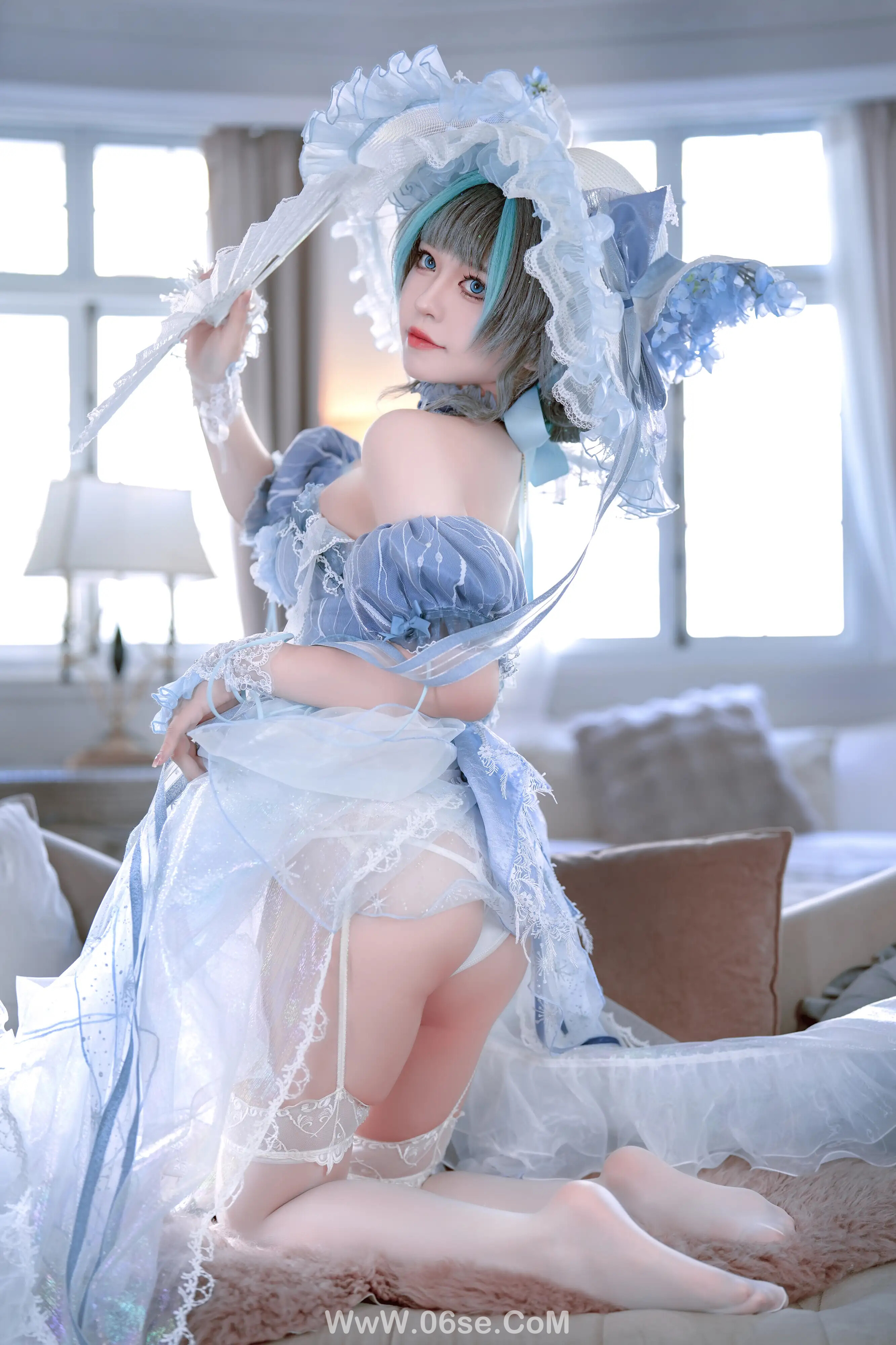 图片[19]-半半子 – 碧蓝航线 柴郡 废稿礼服-六色网