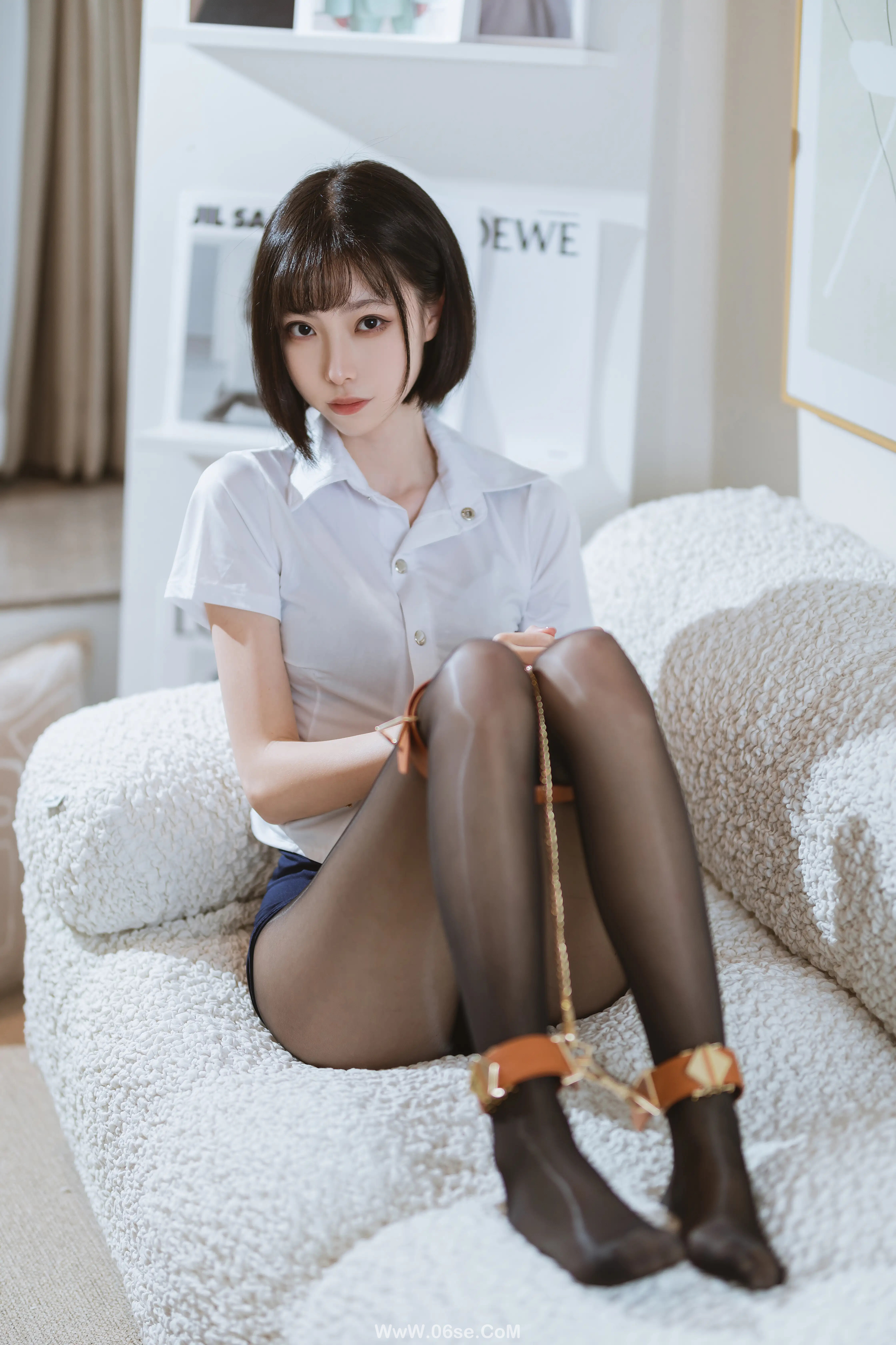 图片[33]-许岚LAN 束缚黑丝-六色网