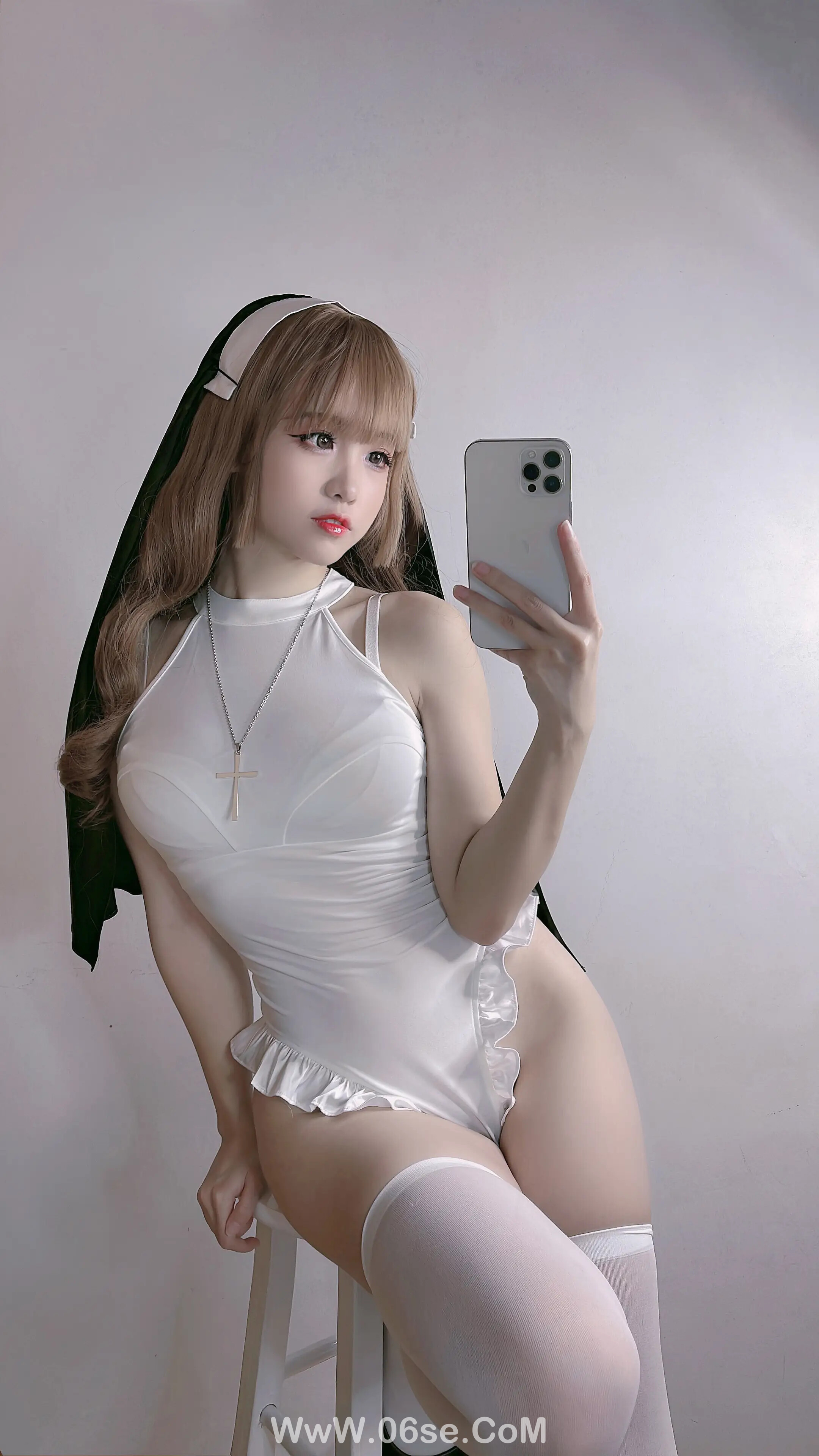 图片[155]-miko酱ww 自拍系列mikoの白丝01-六色网