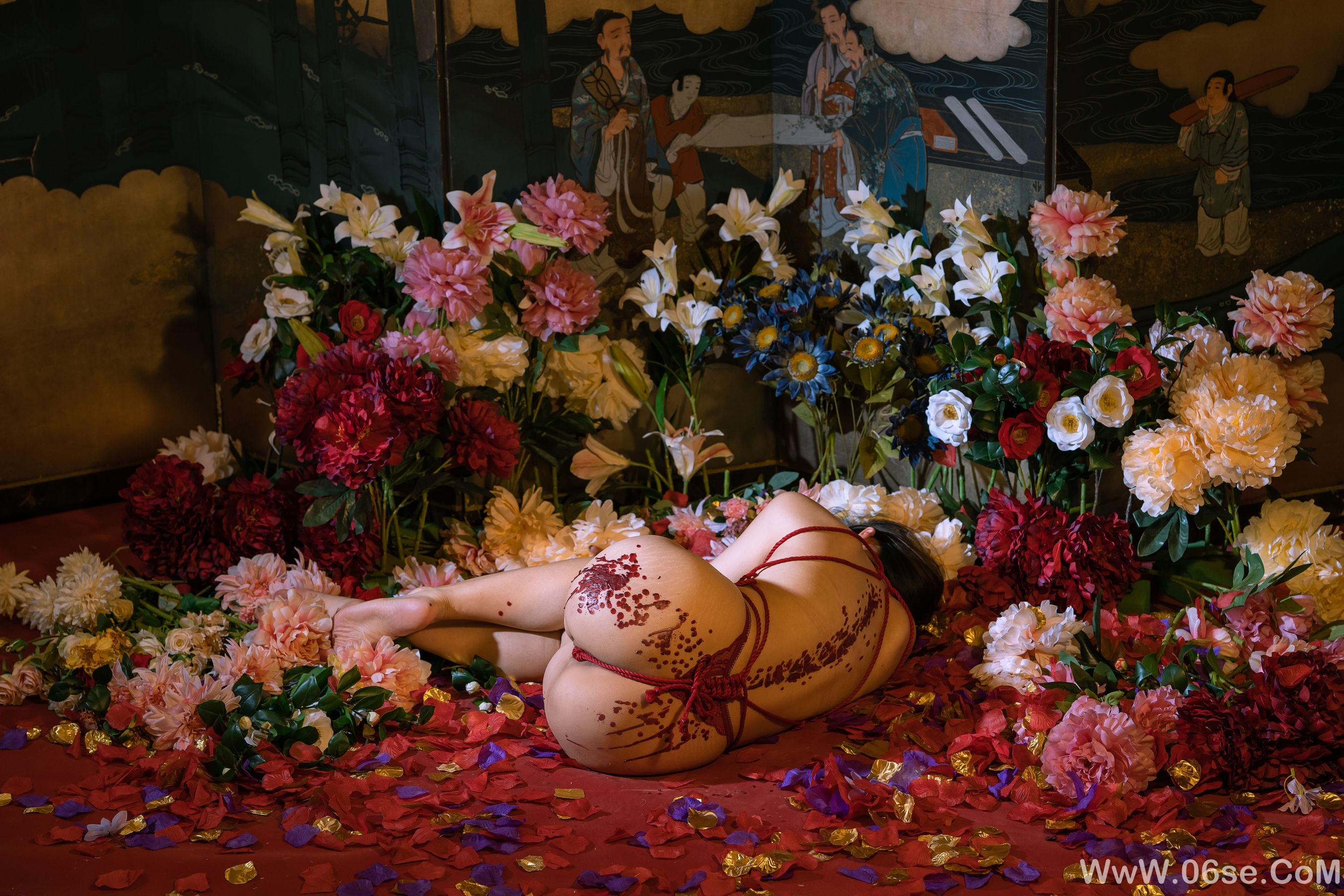 图片[80]-云溪溪 – 奶桃 繁花 [130P]-六色网