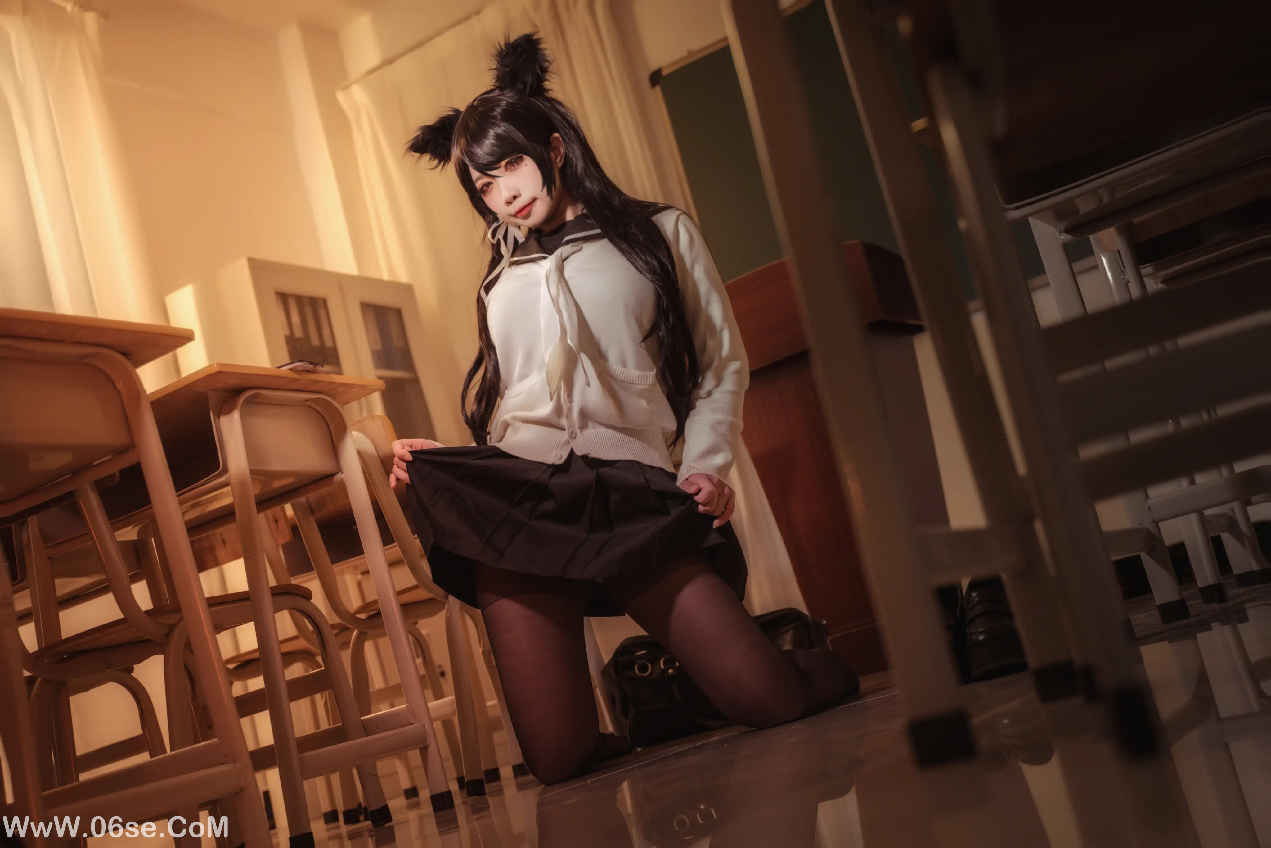 图片[9]-贞子蜜桃 碧蓝航线 爱宕高雄制服-六色网