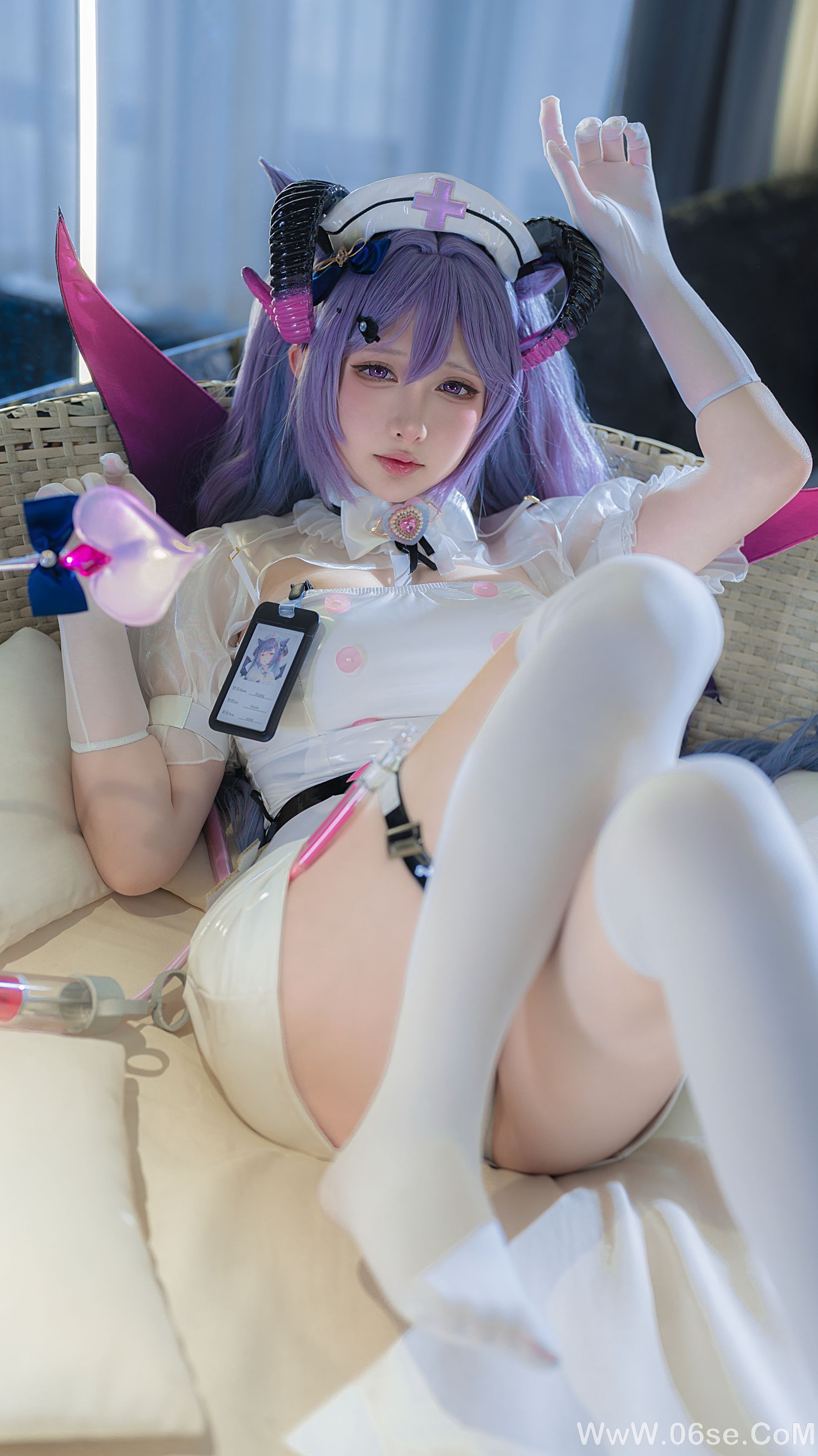 图片[16]-樱梨梨 – 刻晴魅魔护士 [30P]-六色网