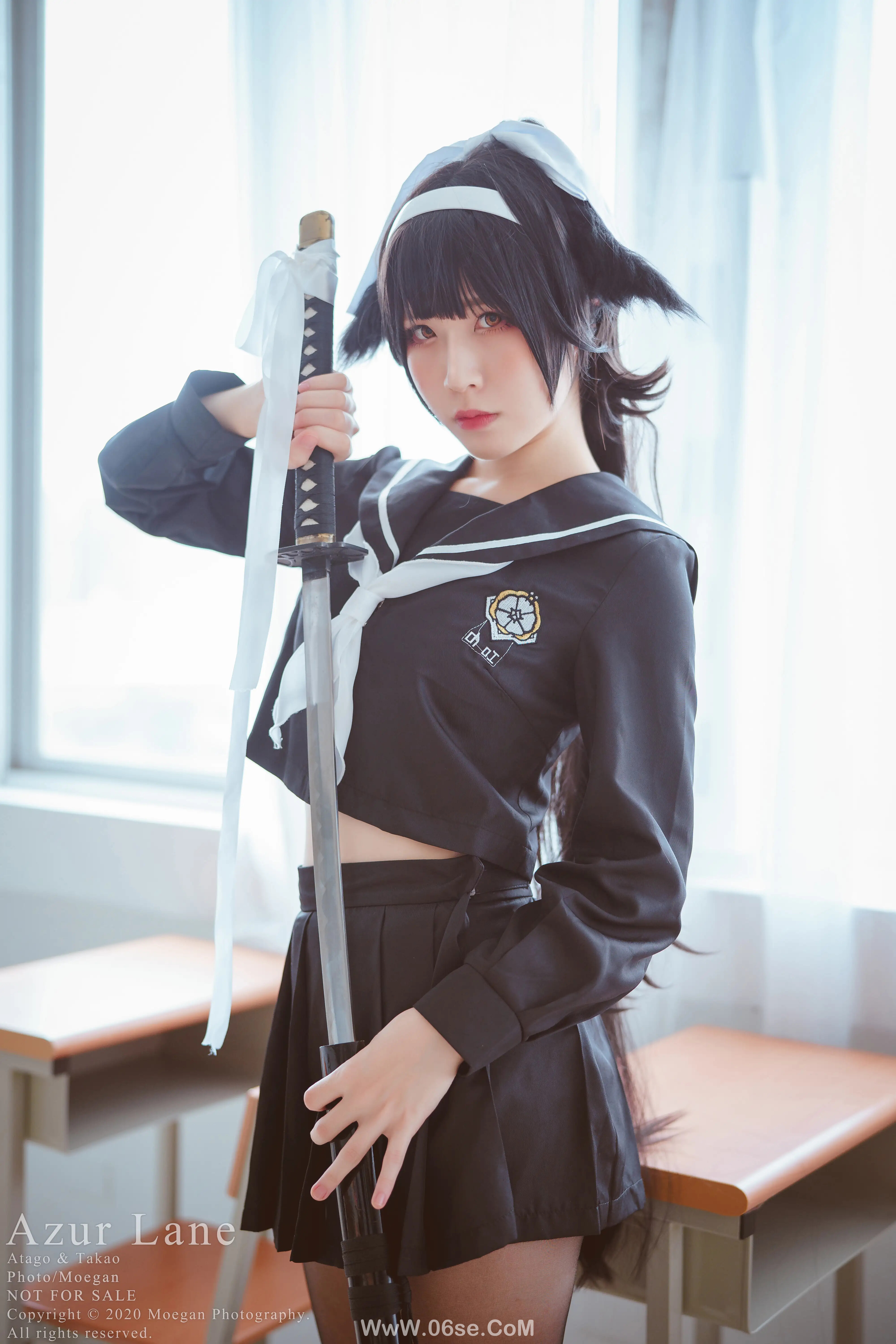 图片[5]-沖田凛花Rinka – Azur Lane 爱宕高雄 Sailor Suit-六色网