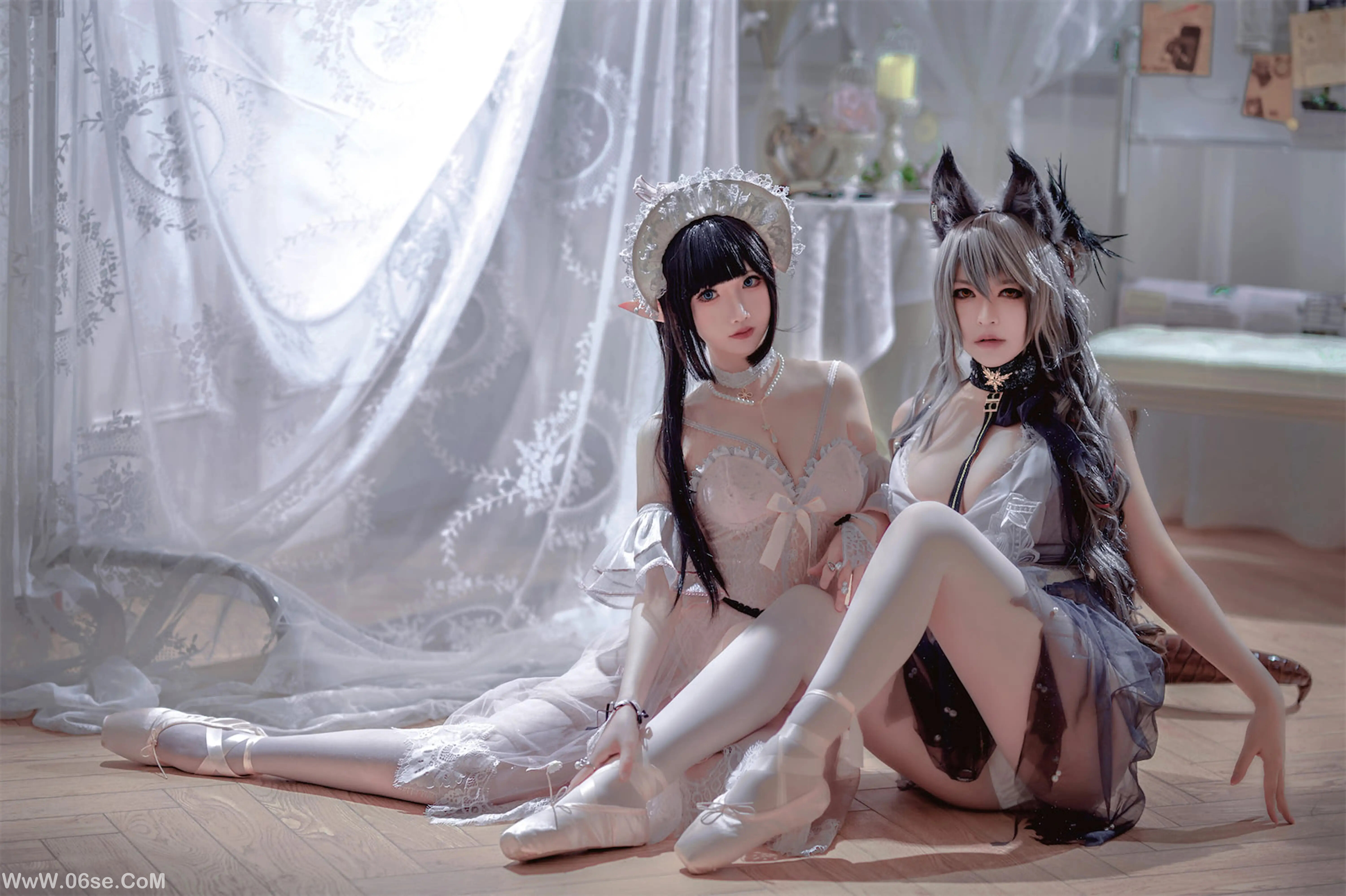 图片[13]-半半子 – Arknights 黑x森蚺バレエ (&面饼仙儿)-六色网