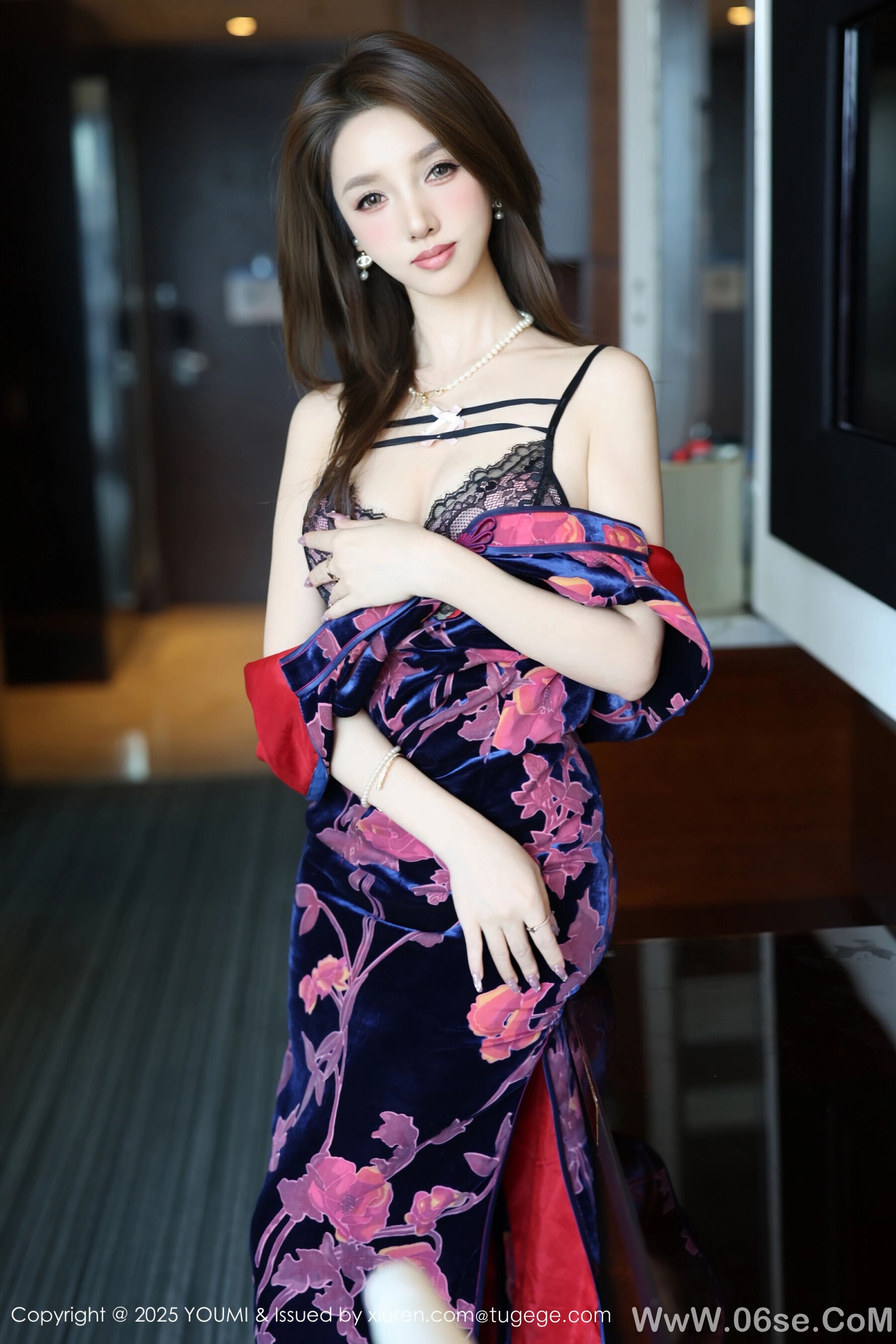 图片[35]-尤蜜荟 2025.08.14 NO.1158 桃桃·夭夭twins[83P]-六色网