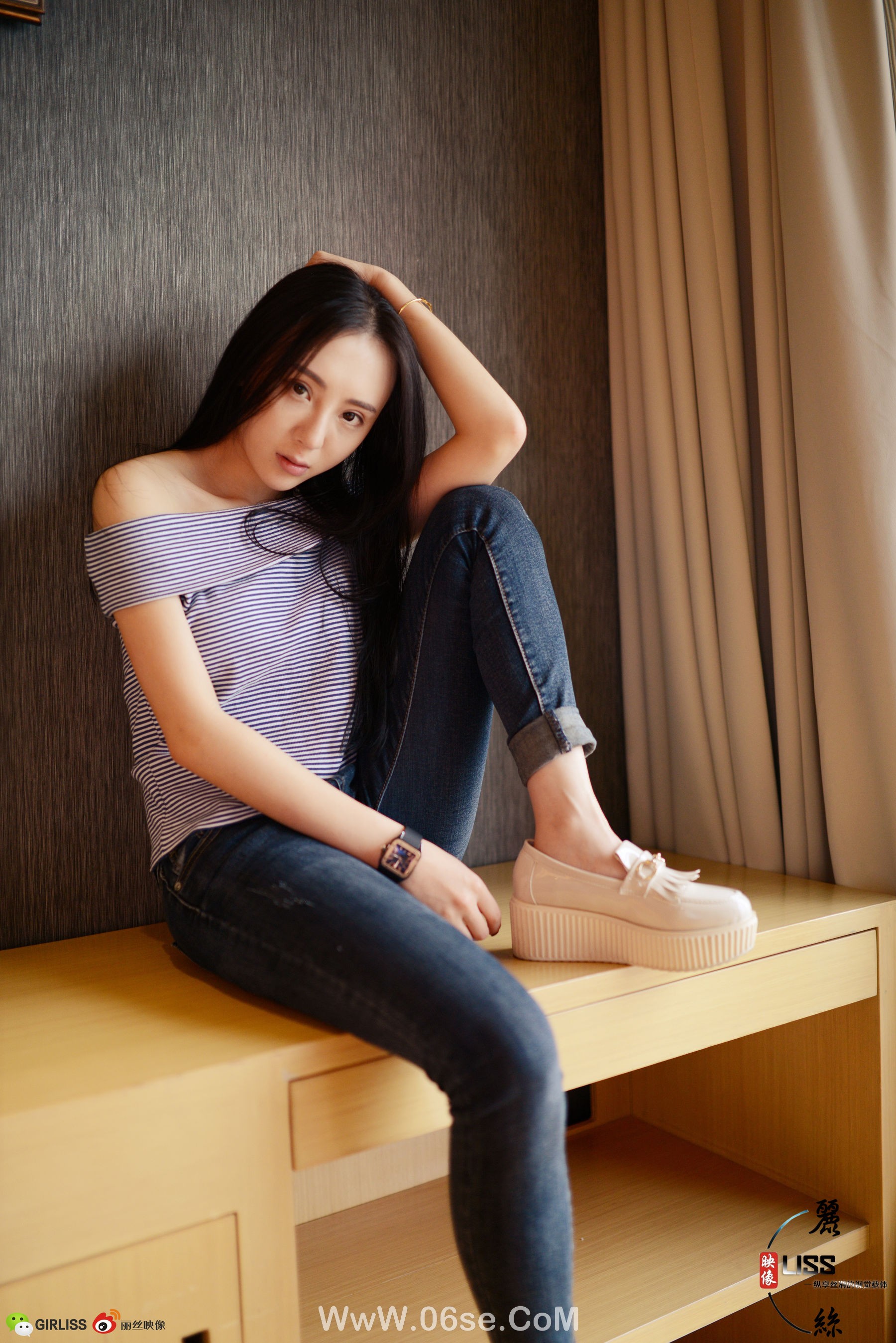 图片[65]-[丽丝映像GIRLISS] – 你的微笑 [100P]-六色网