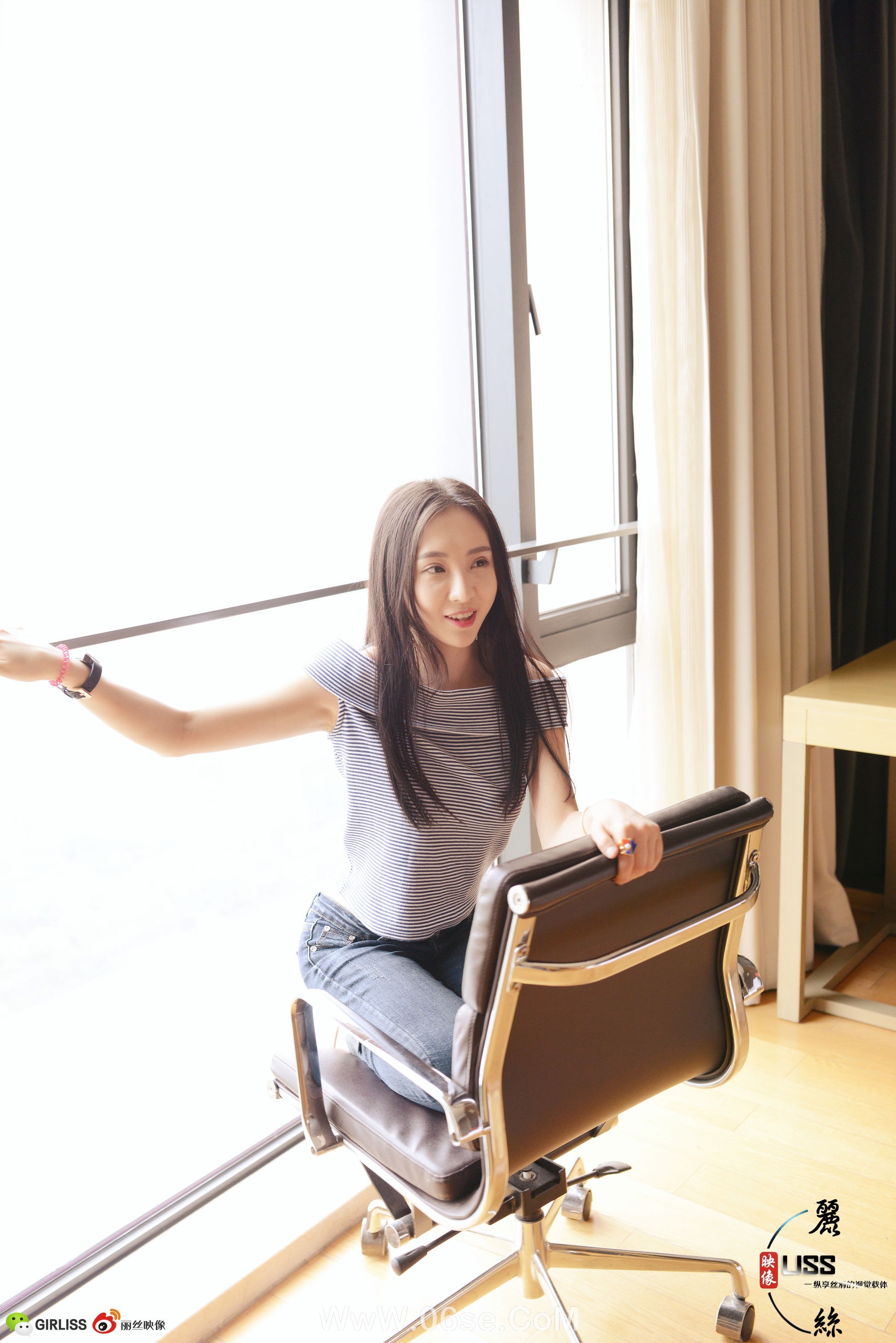 图片[4]-[丽丝映像GIRLISS] – 你的微笑 [100P]-六色网