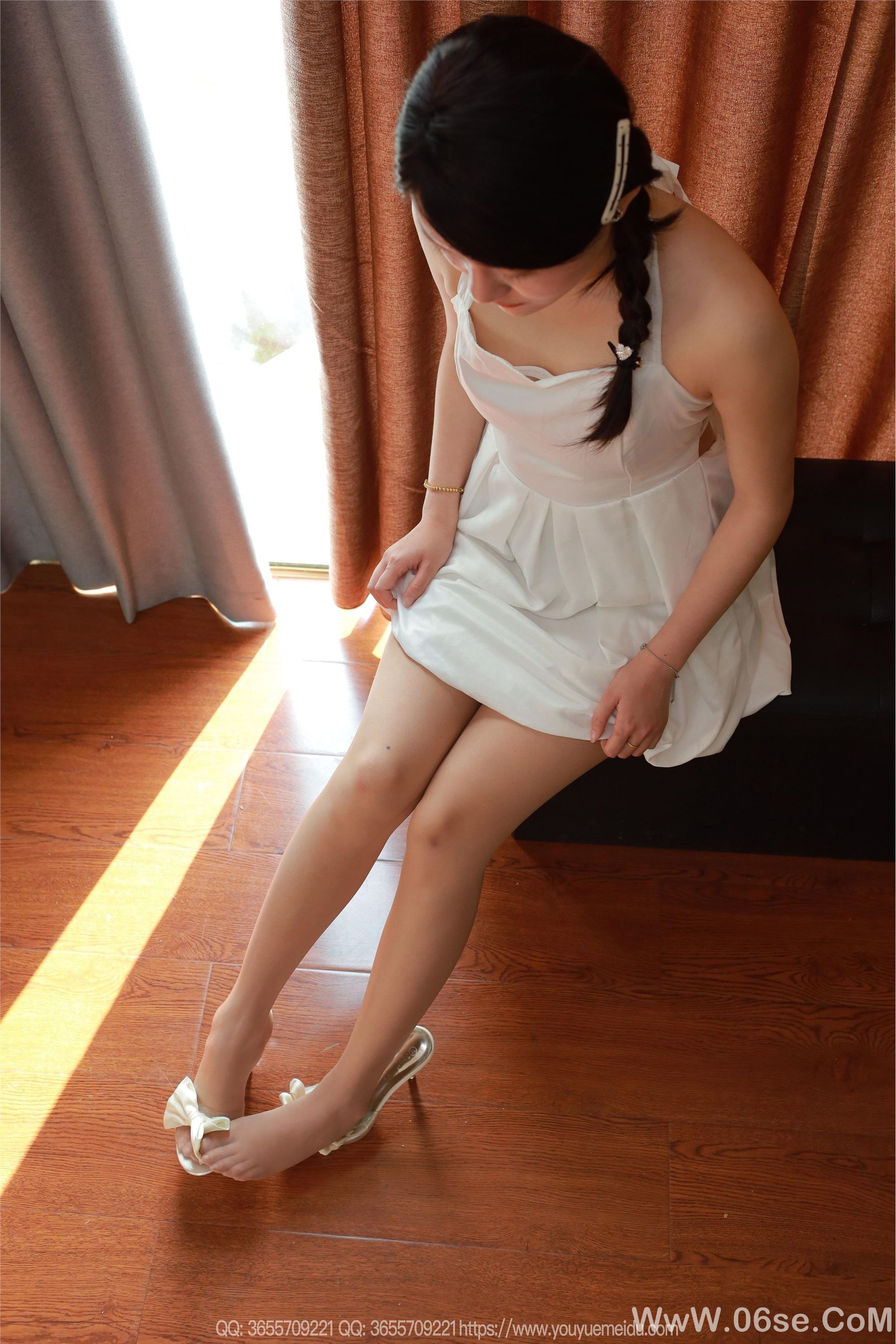 图片[9]-IESS异思趣向 2025.05.28 丝享家 2065 婉萍白色梦露[90P]-六色网