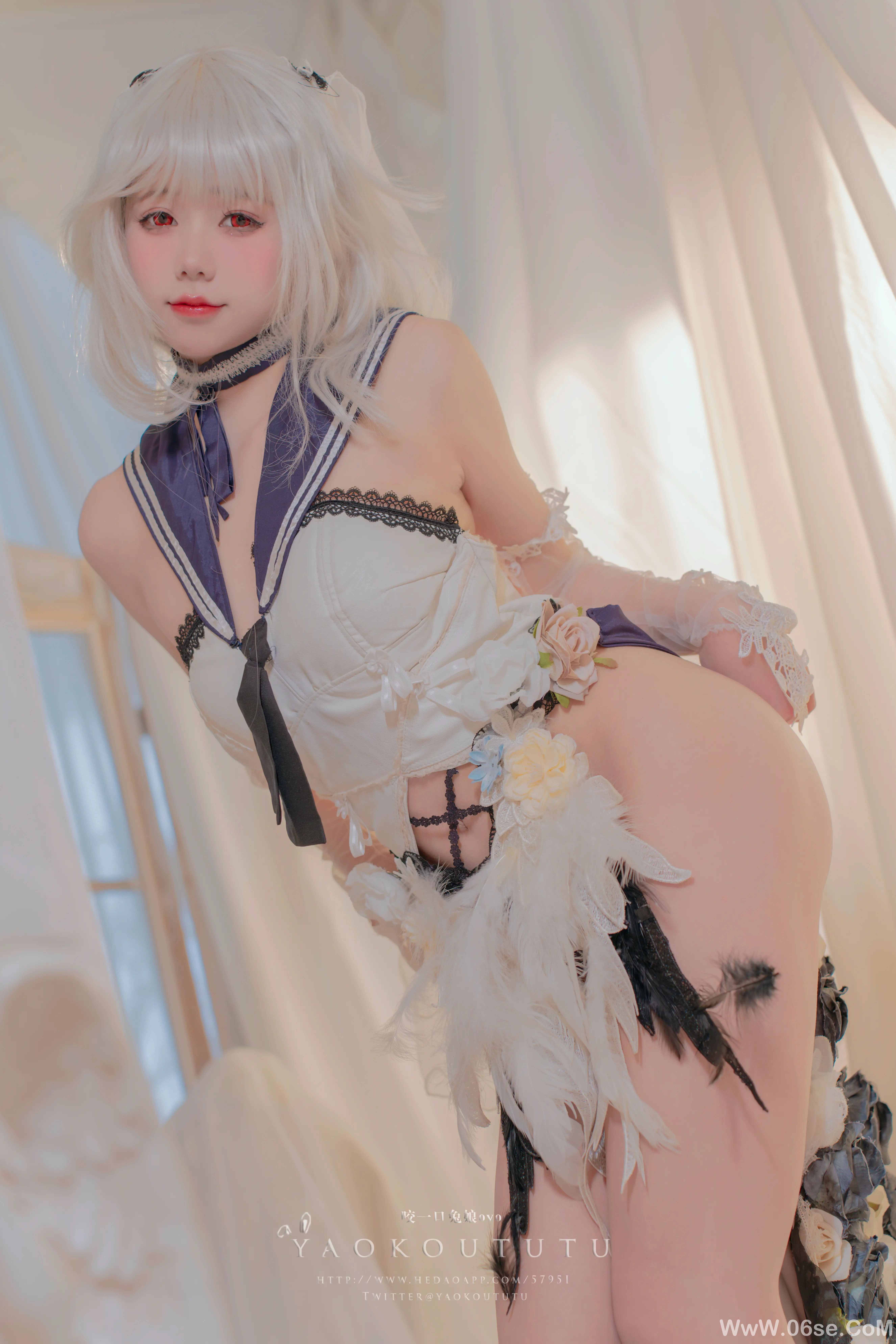 图片[28]-咬一口兔娘 梳妆的大小姐可畏-六色网